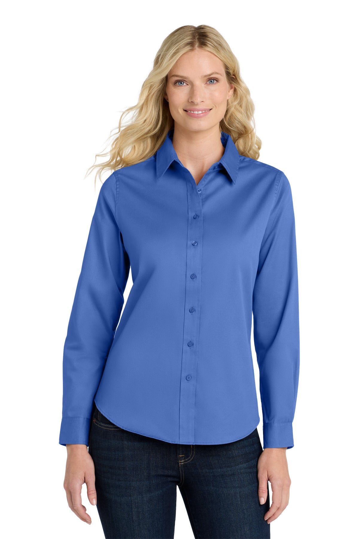 Port Authority ® Women's Long Sleeve Easy Care Shirt. L608