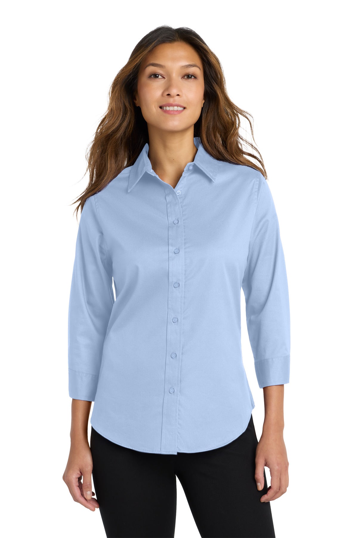 Port Authority ® Women's 3/4-Sleeve Easy Care Shirt. L612