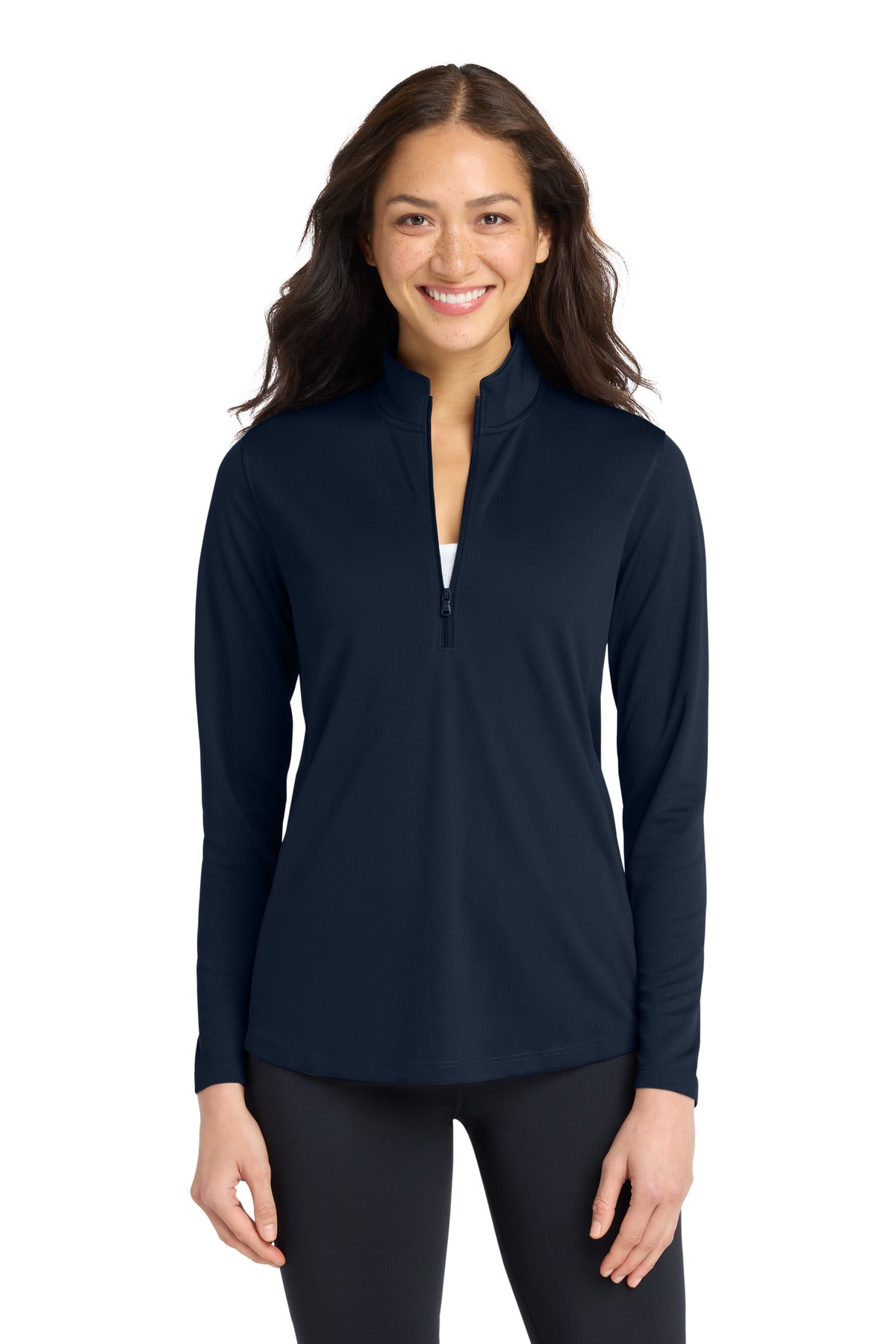 Port Authority ® Women's Dry Zone ® UV Micro-Mesh 1/4-Zip LK112