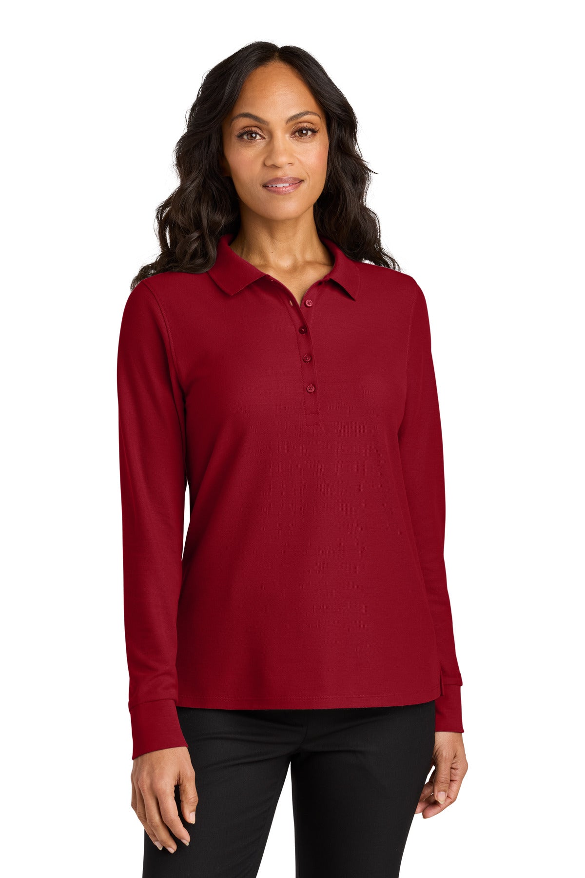 Port Authority ® Women's Wearever Signature Pique Long Sleeve Polo LK200LS