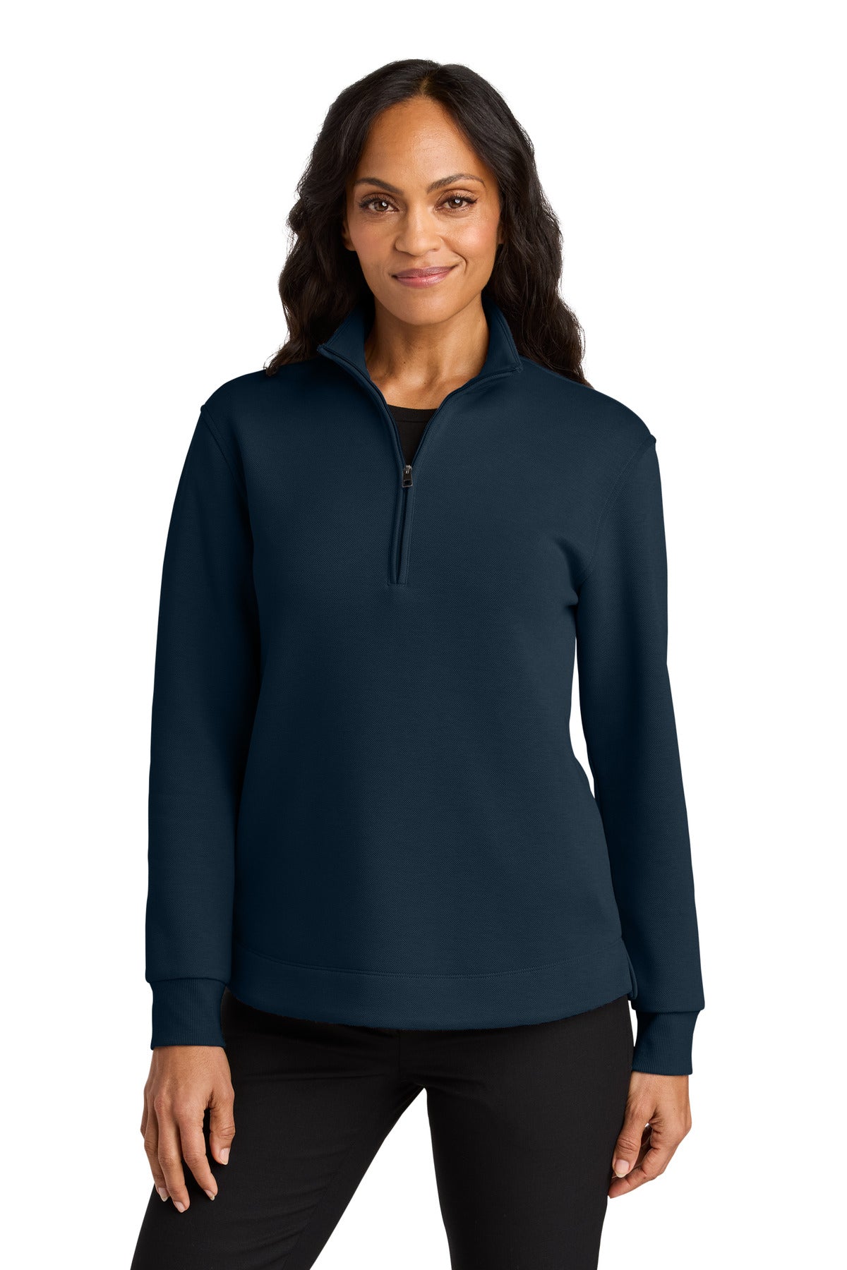 Port Authority ® Women's Wearever Signature Double Pique 1/4-Zip LK210