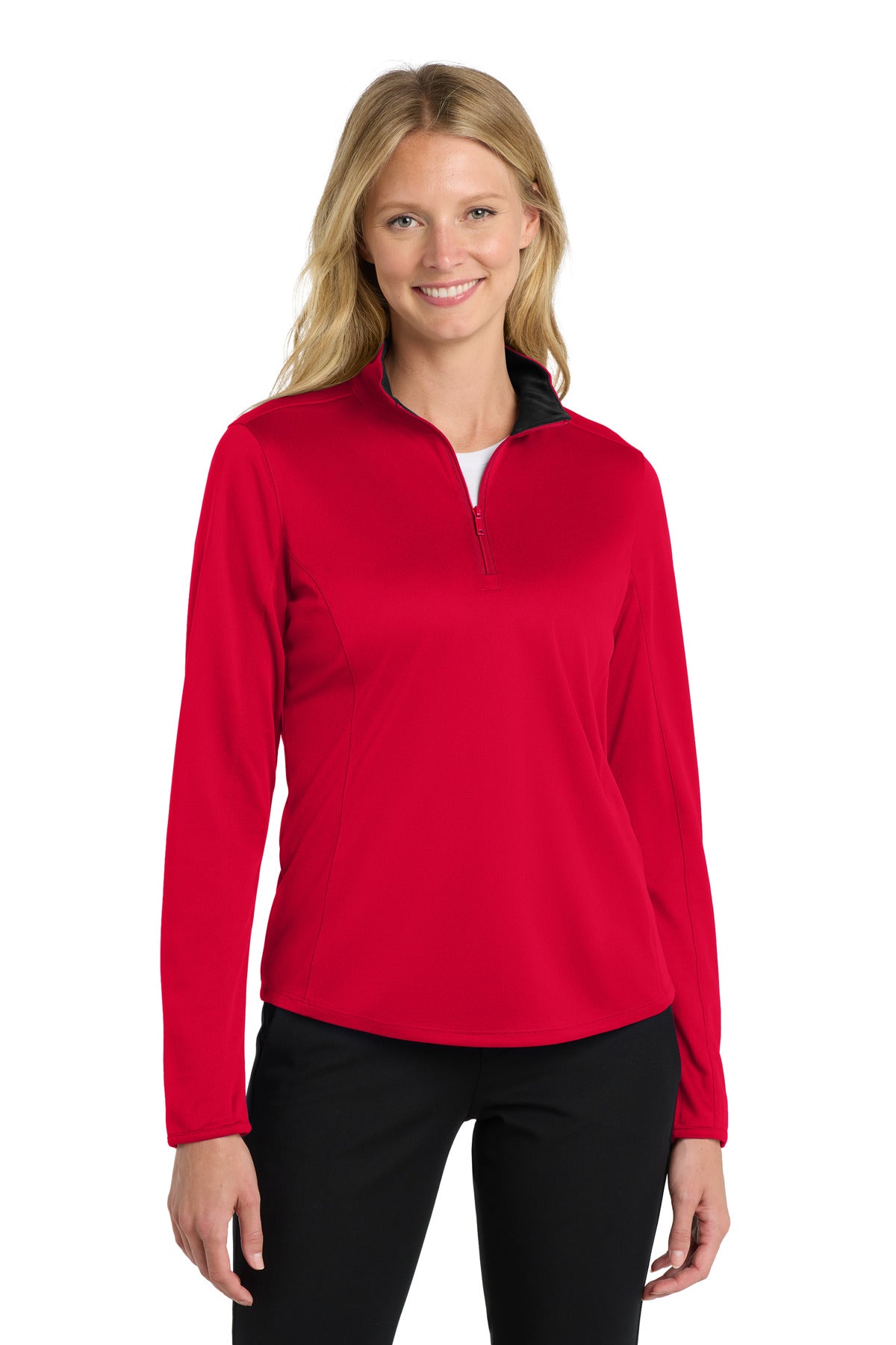 Port Authority ® Women's Silk Touch ™ Performance 1/4-Zip LK584