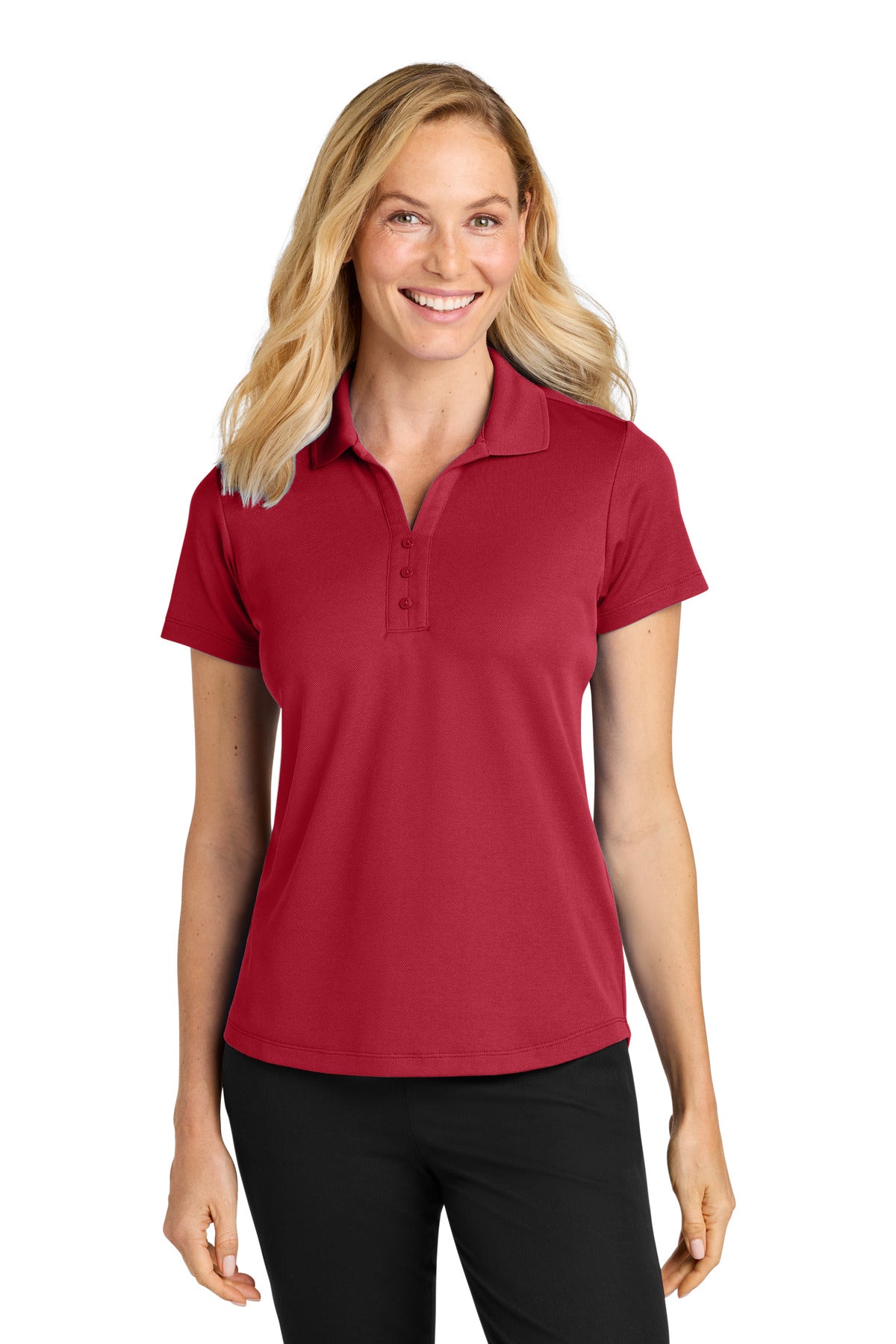 Port Authority ® Women's Plaited Pique Polo LK620