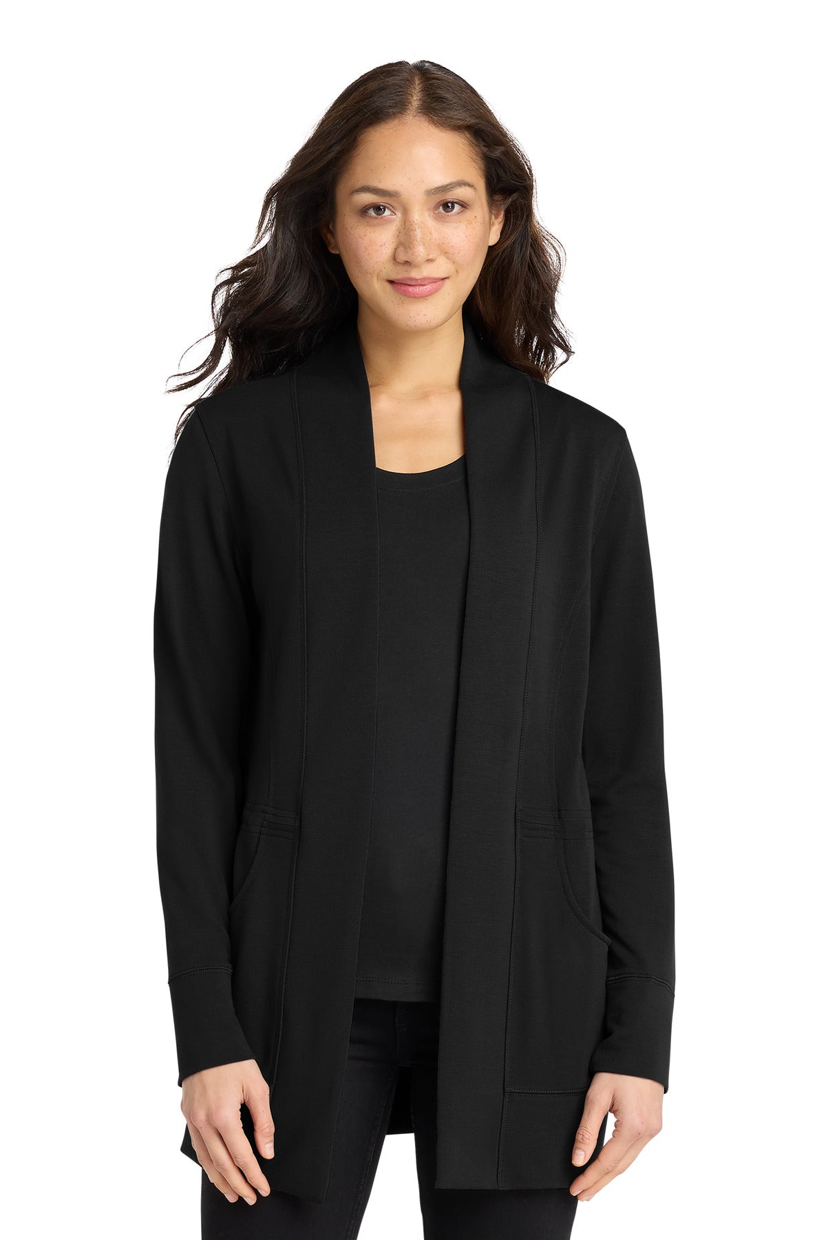 Port Authority ® Women's Microterry Cardigan LK825