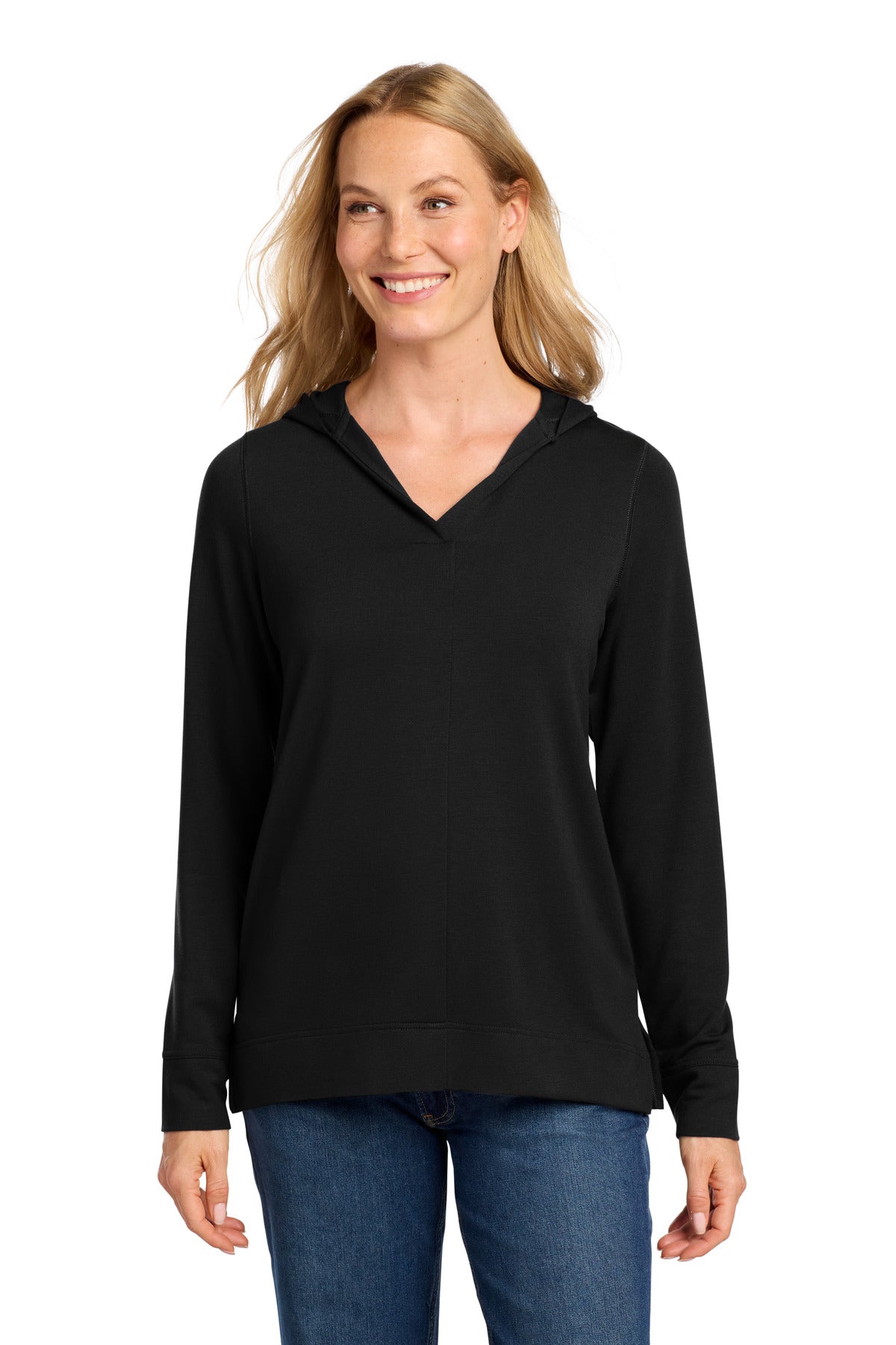 Port Authority ® Women's Microterry Pullover Hoodie LK826