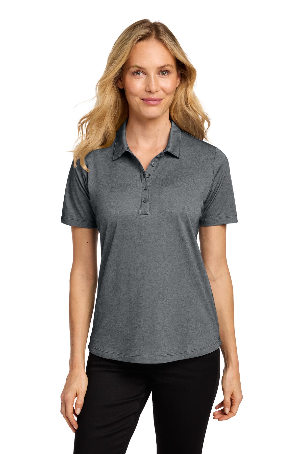 Port Authority ® Women's Fine Pique Blend Polo LK830