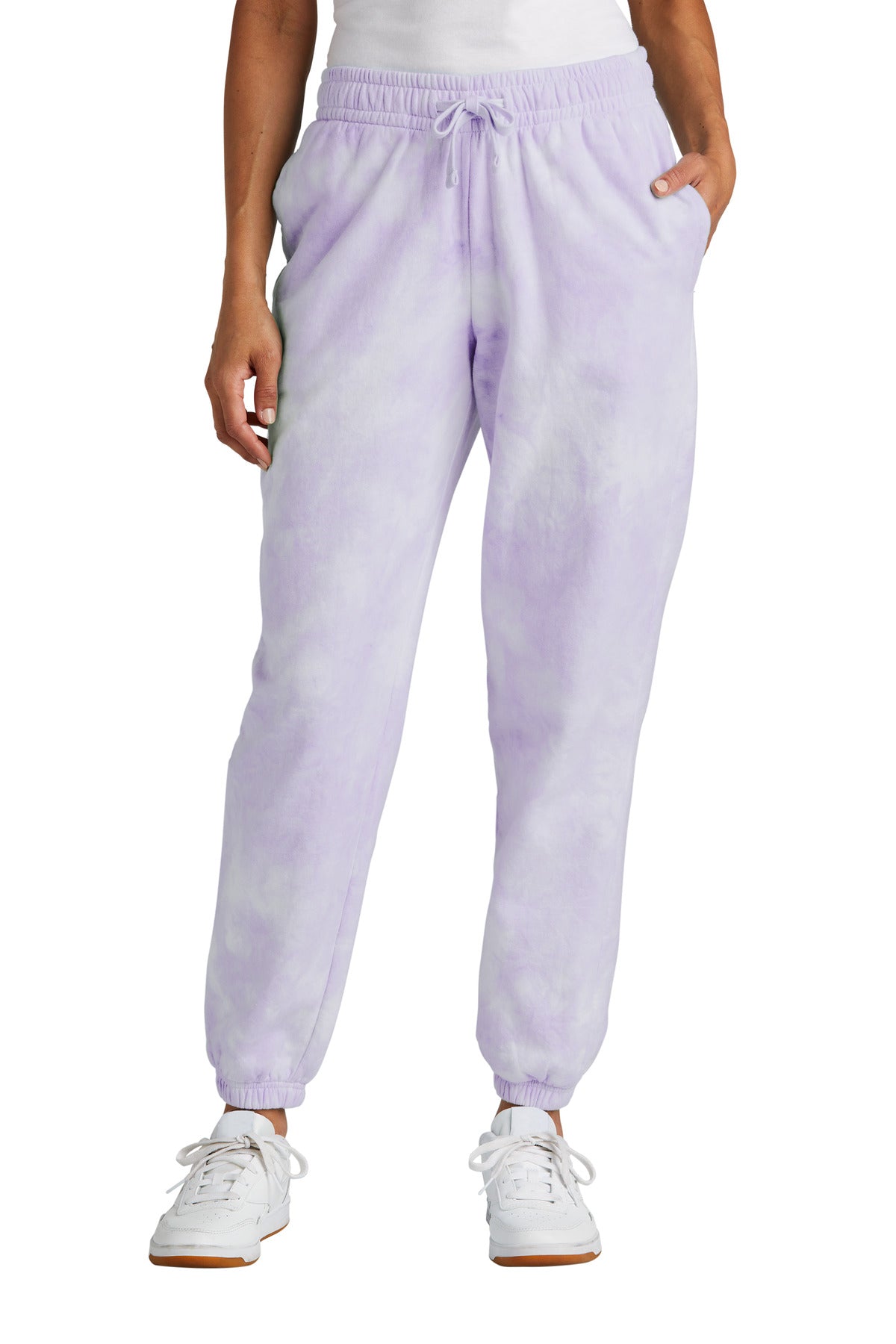 Port & Co ™ Women's Beach Wash ® Cloud Tie-Dye Sweatpant LPC140P