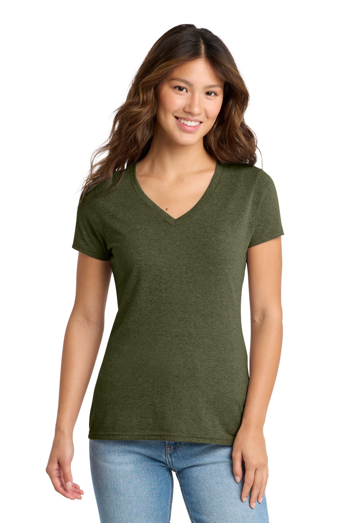Port & Co ® Women's Tri-Blend V-Neck Tee. LPC330V