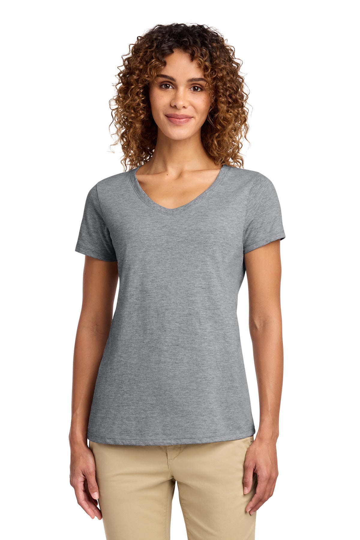 Port & Co ® Women's Fan Favorite V-Neck Tee. LPC450V
