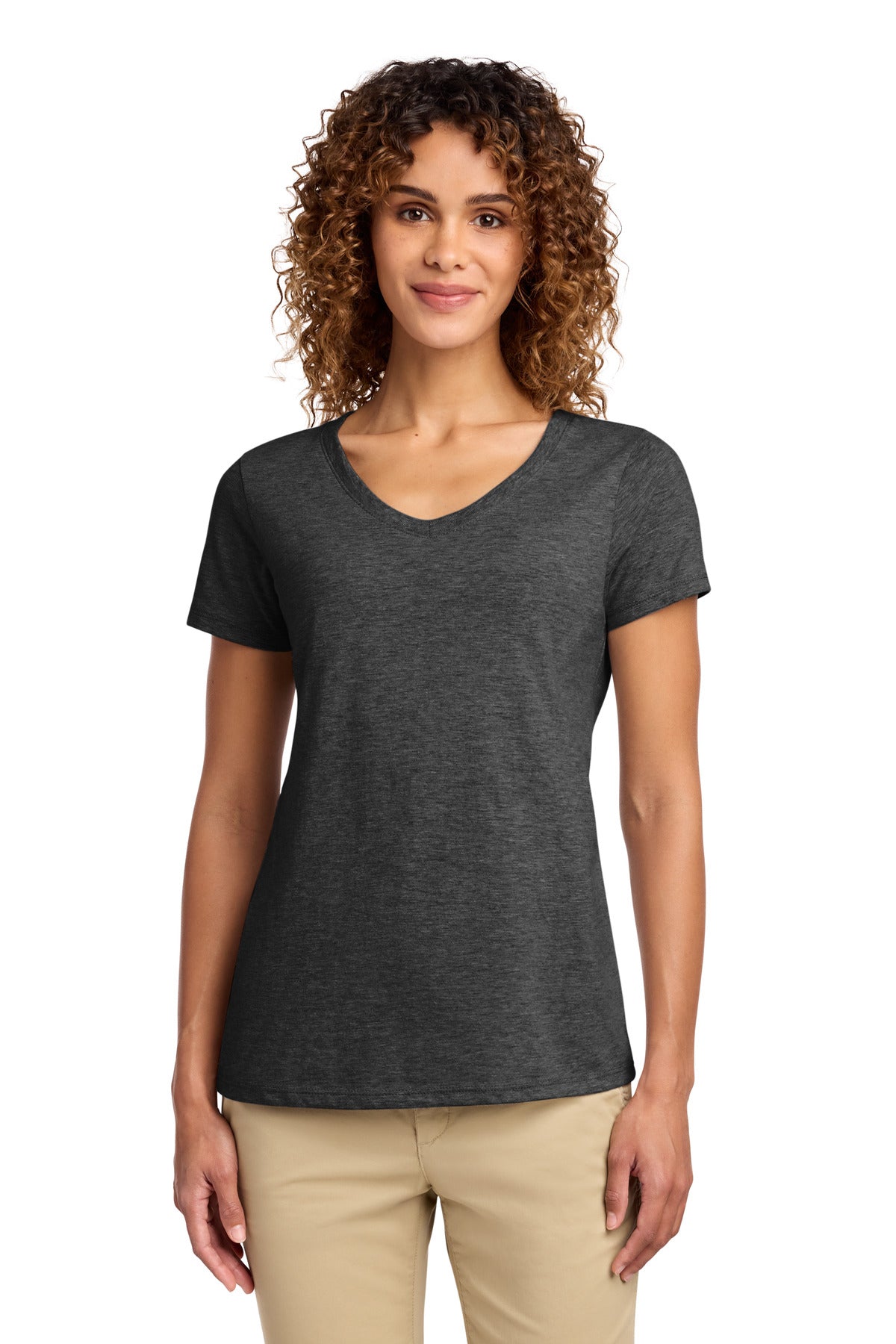 Port & Co ® Women's Fan Favorite V-Neck Tee. LPC450V