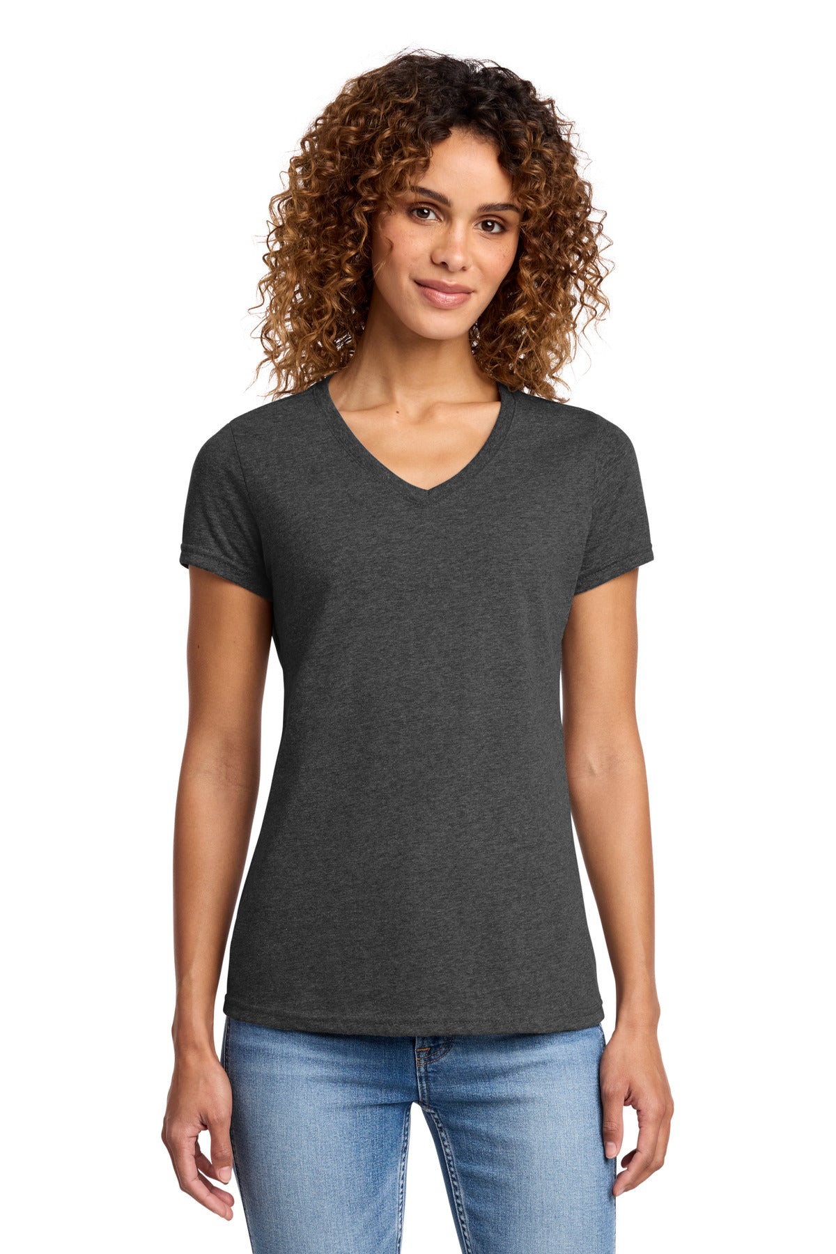 Port & Co ® Women's Fan Favorite ™ Blend V-Neck Tee. LPC455V