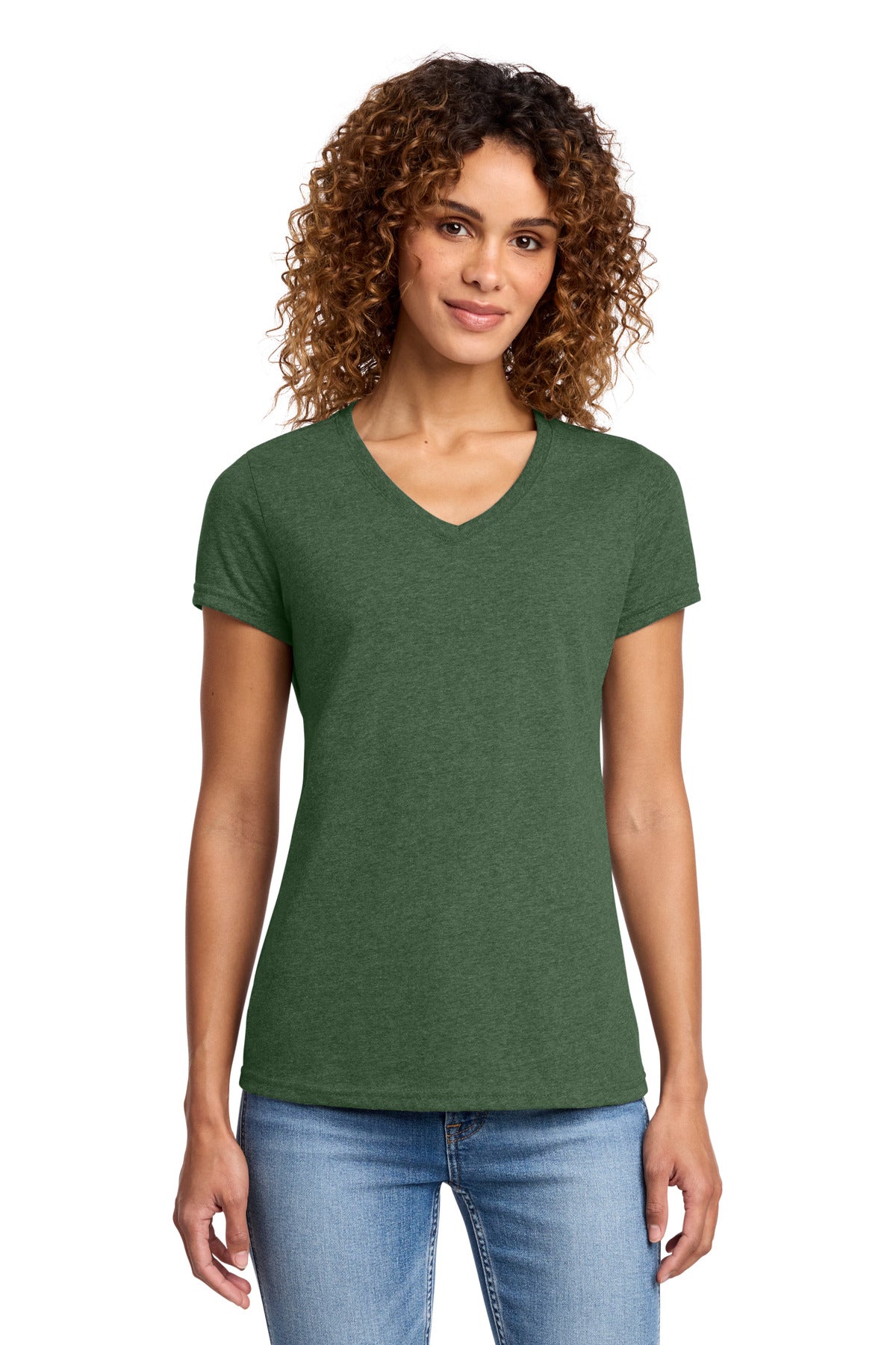 Port & Co ® Women's Fan Favorite ™ Blend V-Neck Tee. LPC455V
