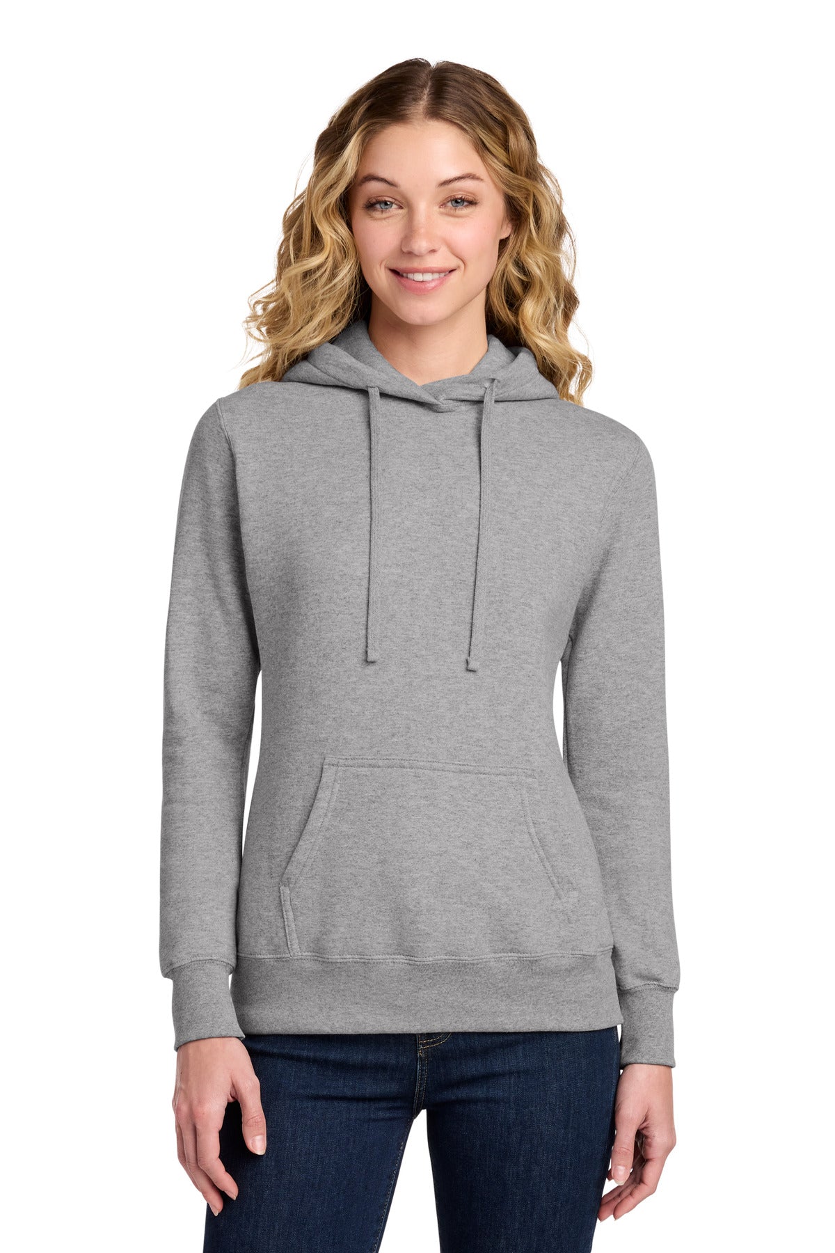 Port & Co ® Women's Core Fleece Pullover Hooded Sweatshirt LPC78H
