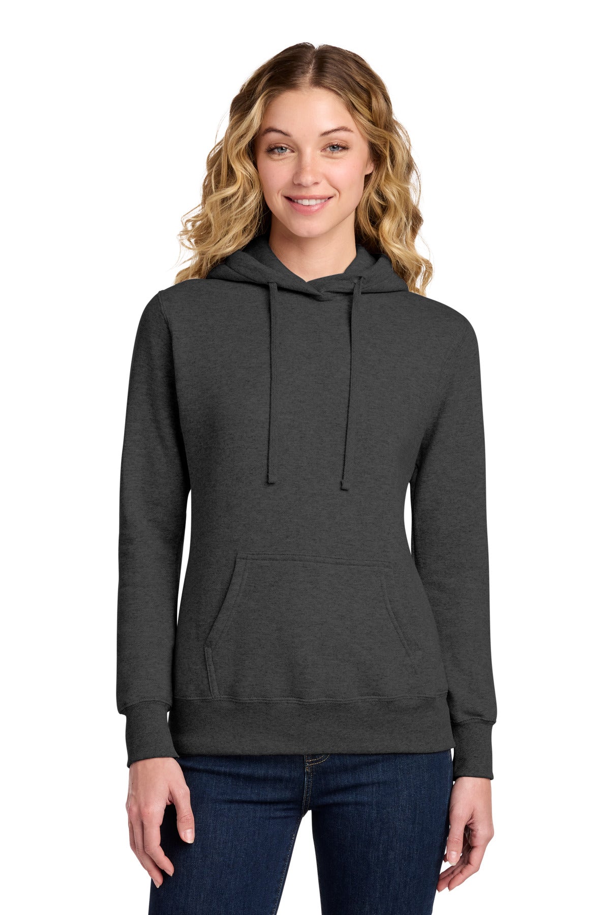 Port & Co ® Women's Core Fleece Pullover Hooded Sweatshirt LPC78H