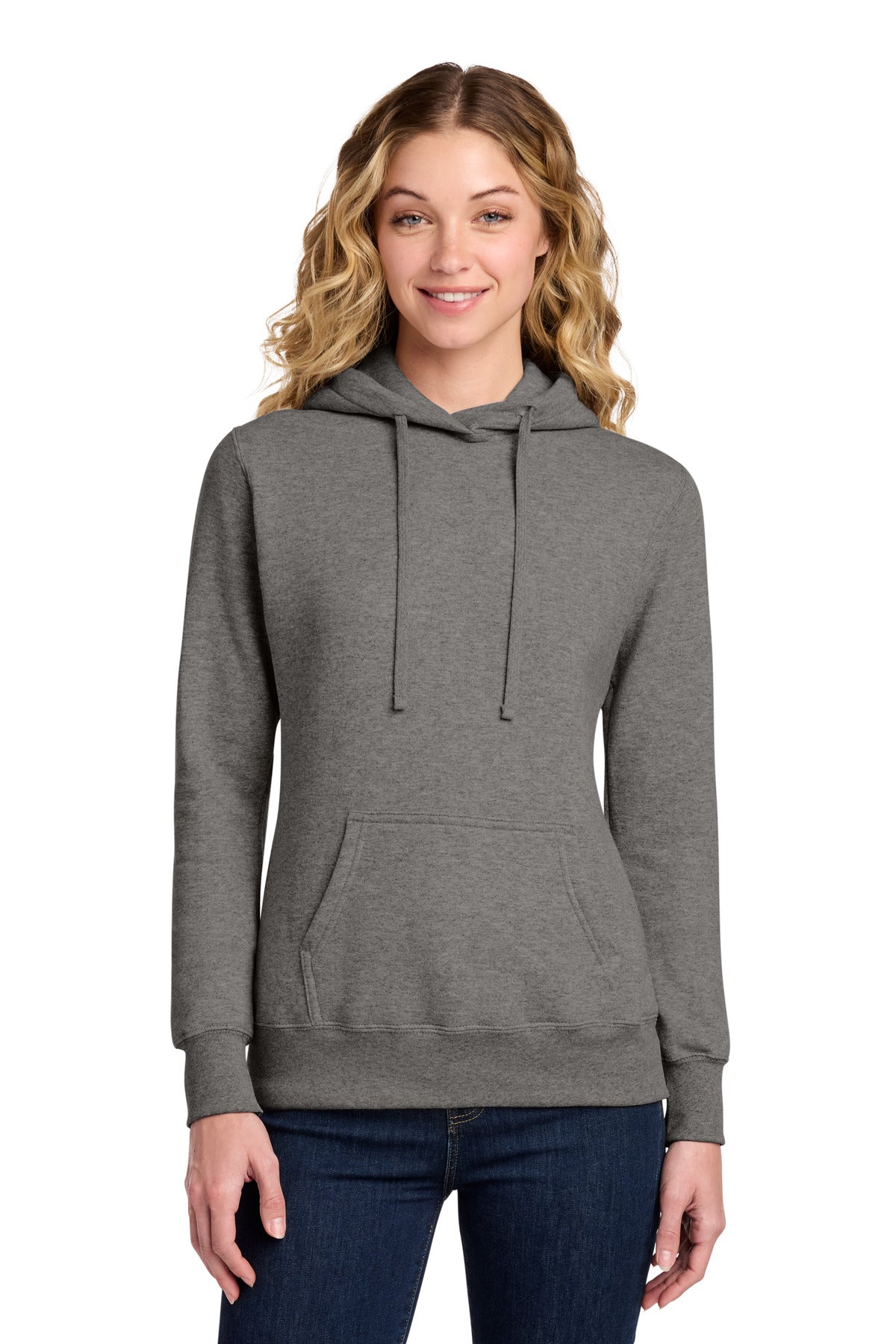 Port & Co ® Women's Core Fleece Pullover Hooded Sweatshirt LPC78H