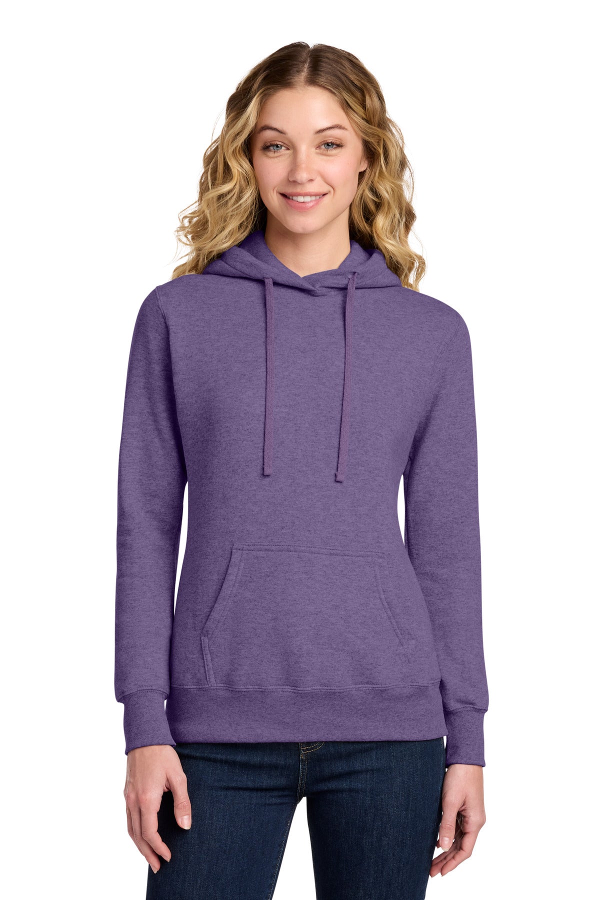 Port & Co ® Women's Core Fleece Pullover Hooded Sweatshirt LPC78H