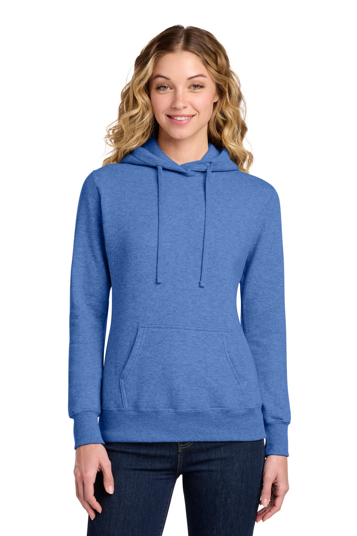 Port & Co ® Women's Core Fleece Pullover Hooded Sweatshirt LPC78H