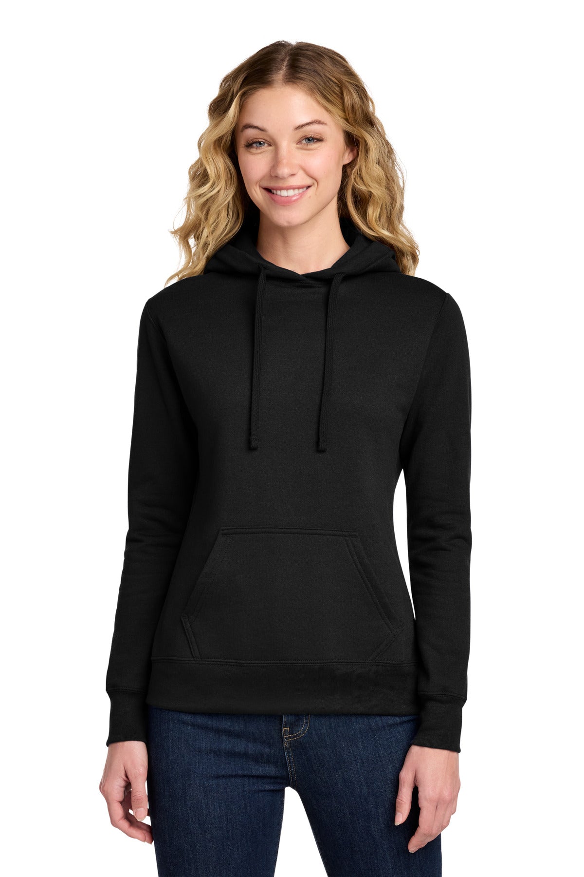 Port & Co ® Women's Core Fleece Pullover Hooded Sweatshirt LPC78H