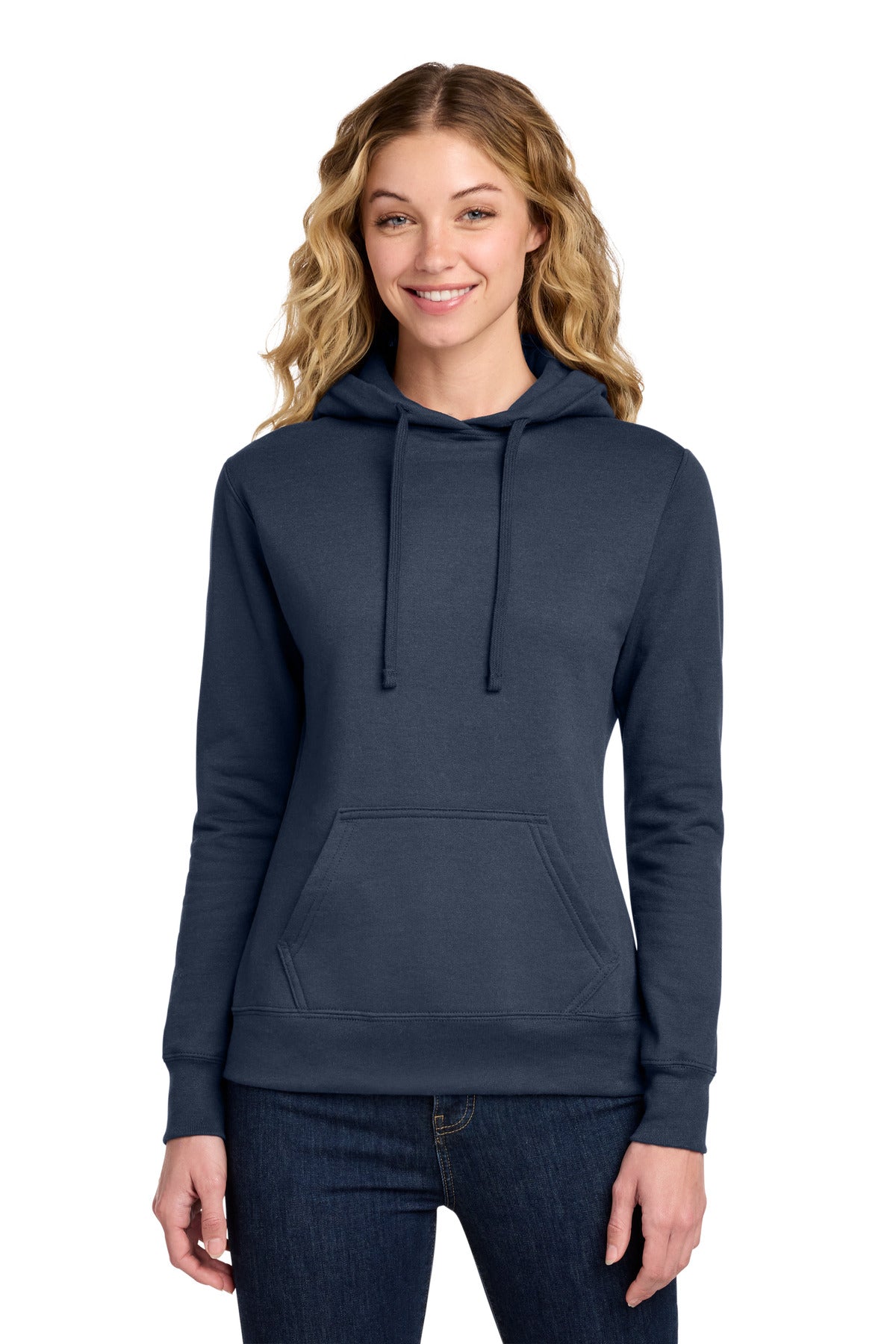 Port & Co ® Women's Core Fleece Pullover Hooded Sweatshirt LPC78H