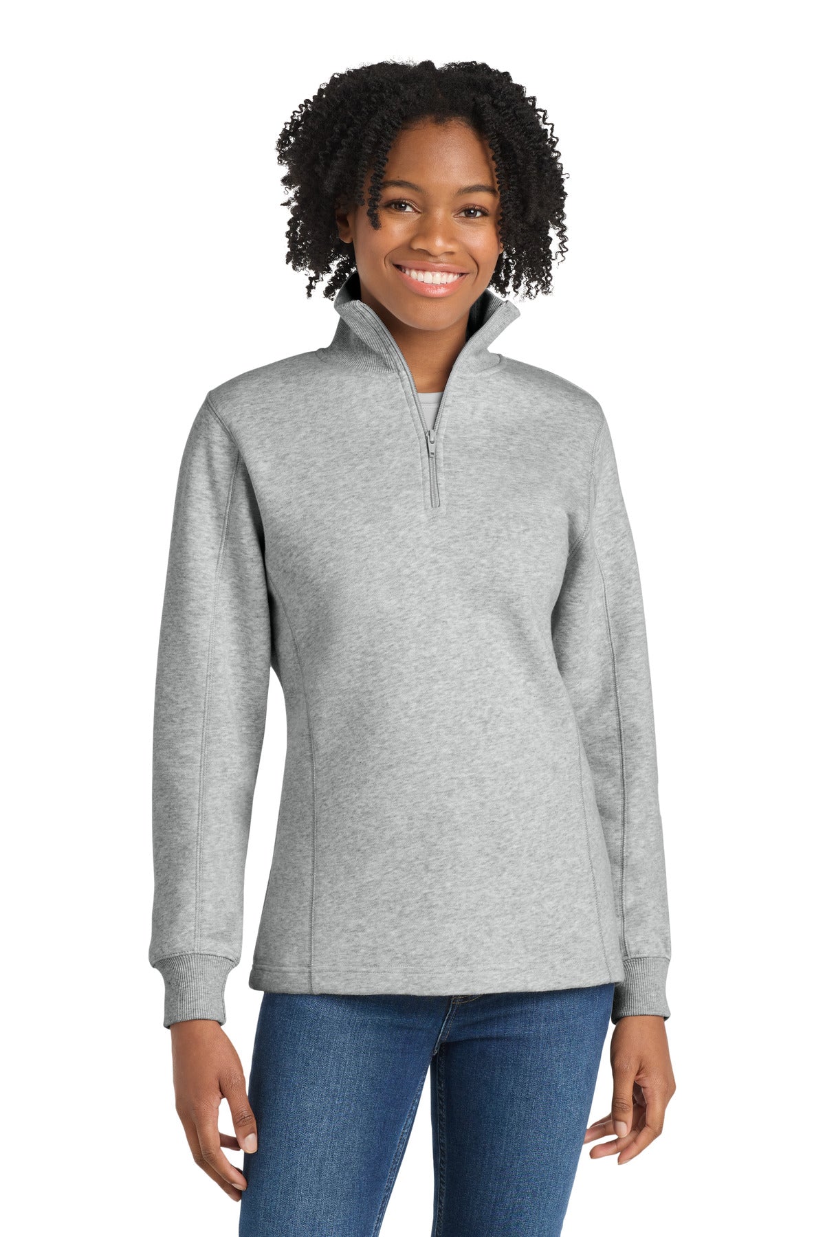 Sport-Tek ® Women's 1/4-Zip Sweatshirt. LST253