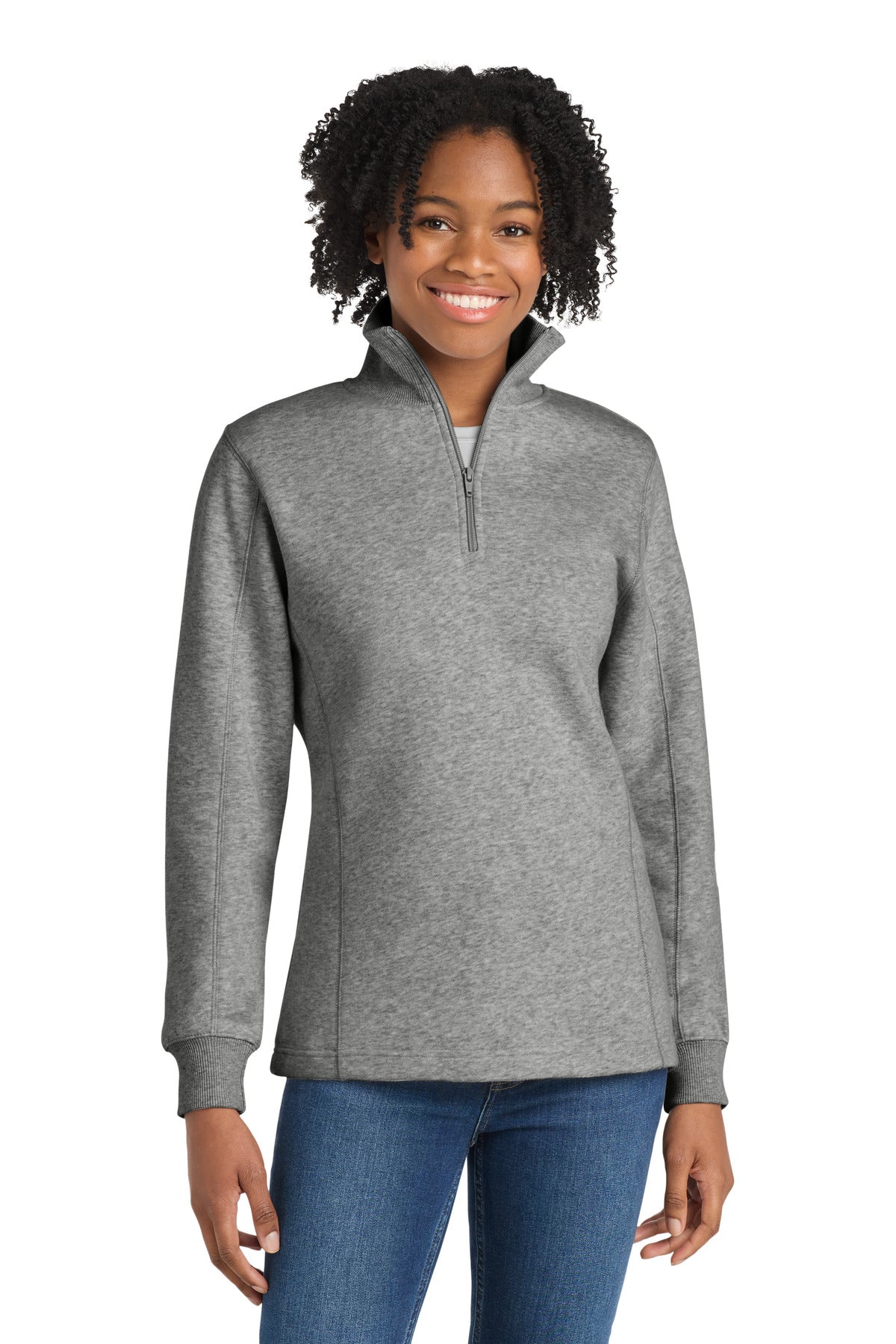 Sport-Tek ® Women's 1/4-Zip Sweatshirt. LST253