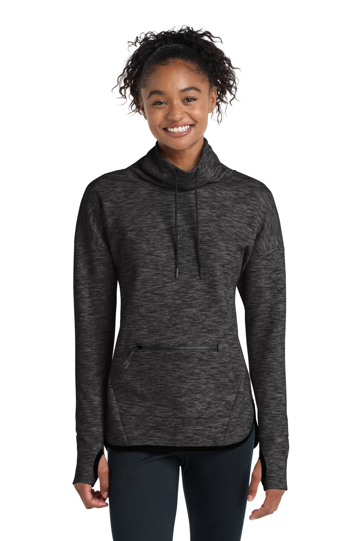 Sport-Tek ® Women's Triumph Cowl Neck Pullover LST280