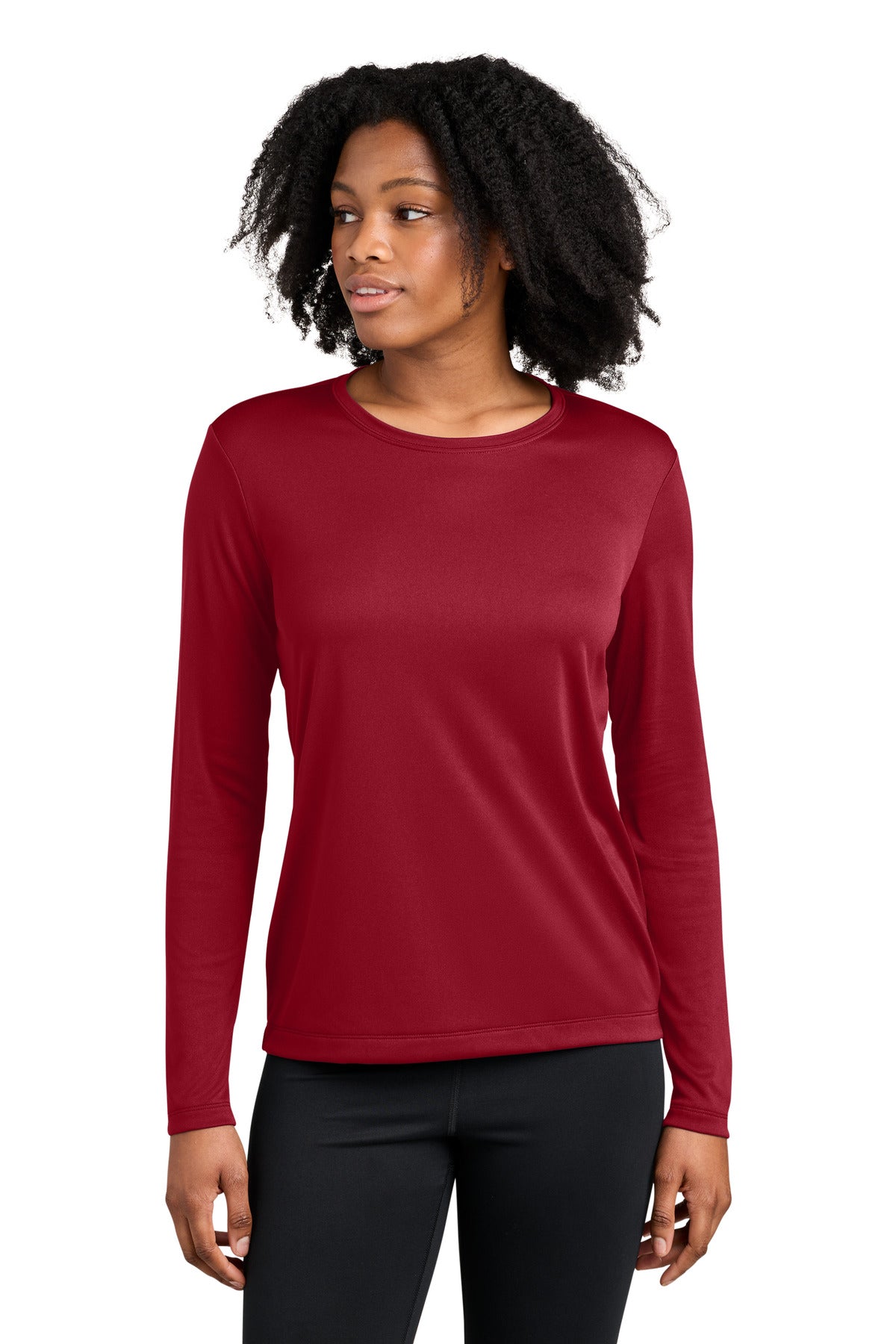 Sport-Tek ® Women's Competitor ™ Long Sleeve Crewneck LST350LS