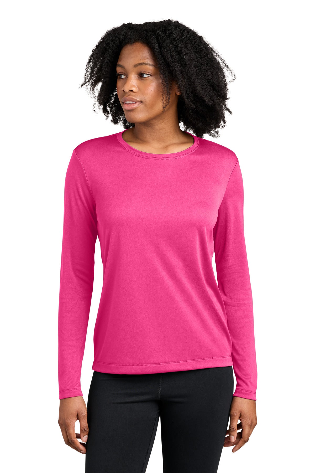 Sport-Tek ® Women's Competitor ™ Long Sleeve Crewneck LST350LS