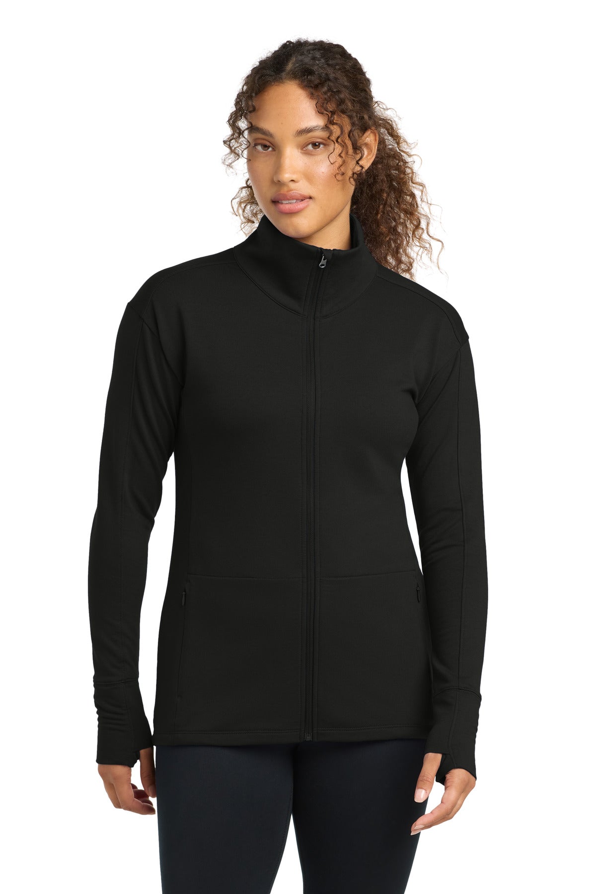 Sport-Tek ® Women's Sport-Wick ® Flex Fleece Full-Zip. LST560