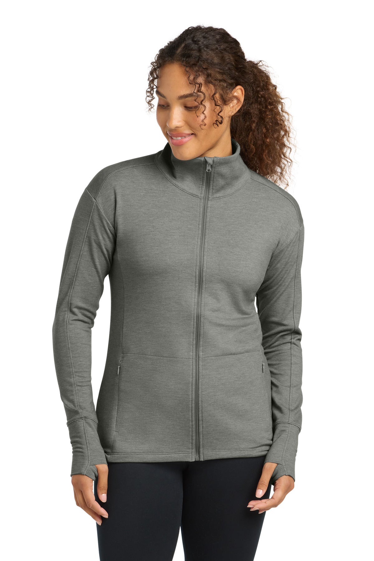Sport-Tek ® Women's Sport-Wick ® Flex Fleece Full-Zip. LST560