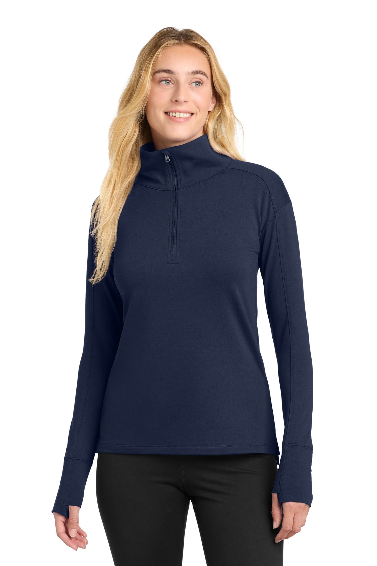 Sport-Tek ® Women's Sport-Wick ® Flex Fleece 1/4-Zip. LST561