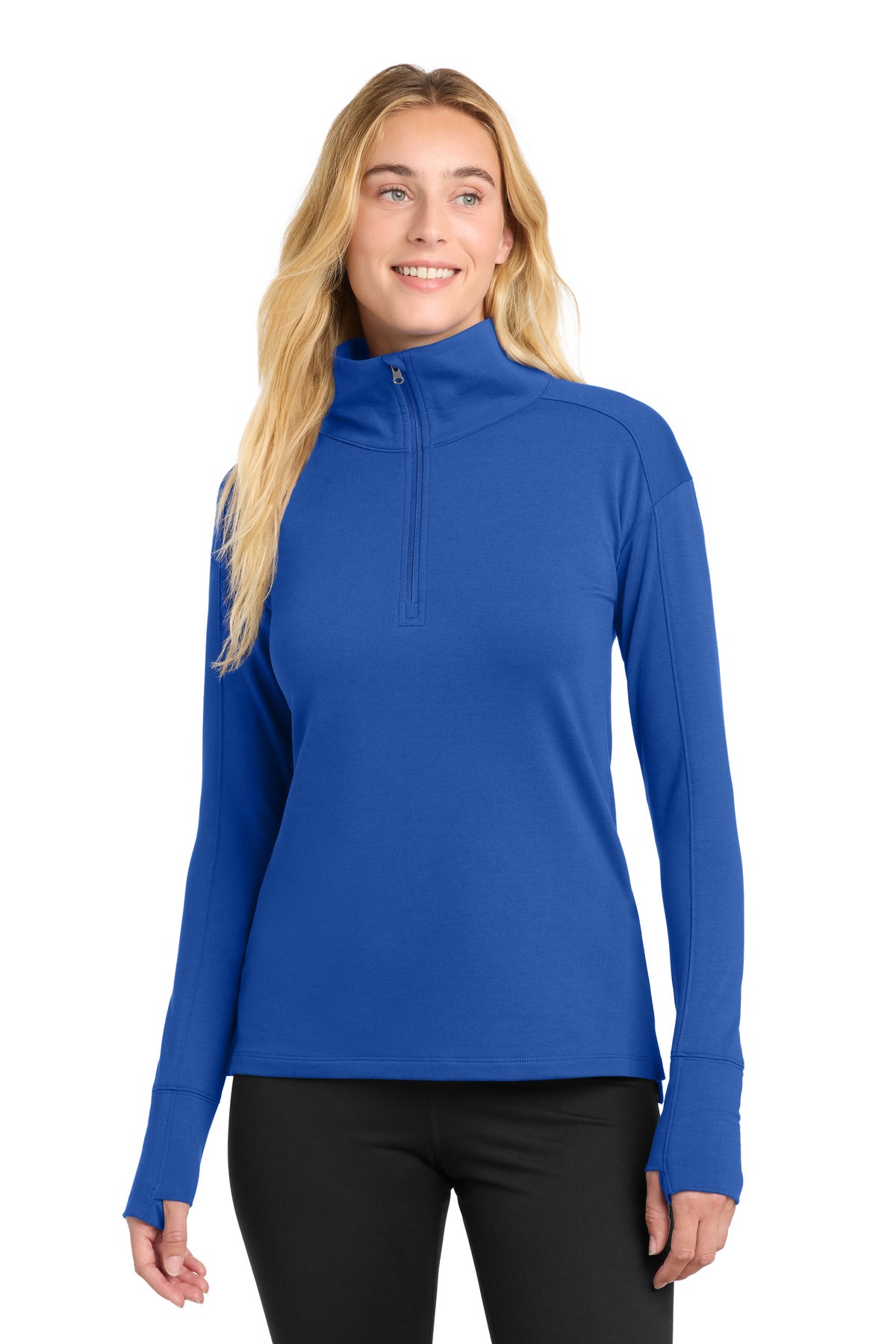 Sport-Tek ® Women's Sport-Wick ® Flex Fleece 1/4-Zip. LST561