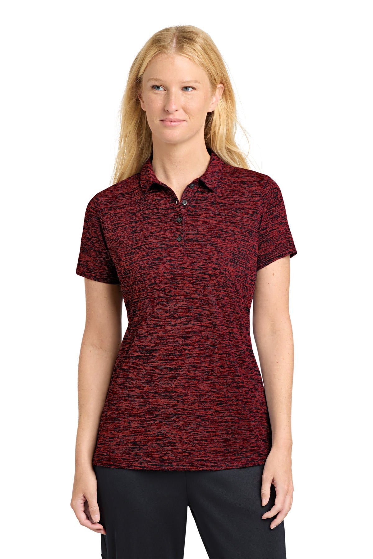 Sport-Tek ® Women's PosiCharge ® Electric Heather Polo. LST590
