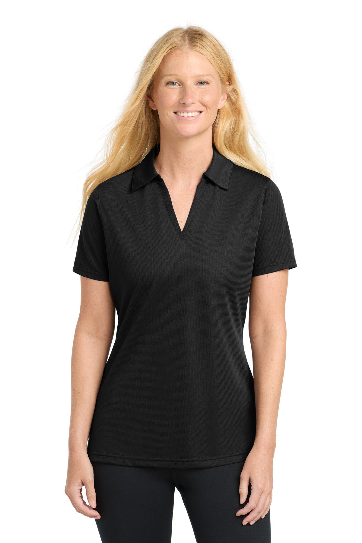 Sport-Tek ® Women's PosiCharge ® Active Textured Polo. LST690