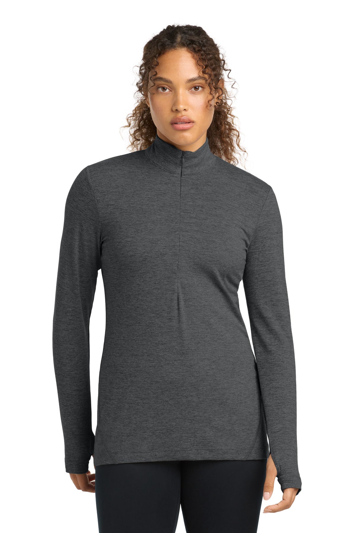 Sport-Tek ® Women's Exchange 1.5 Long Sleeve 1/2-Zip LST711