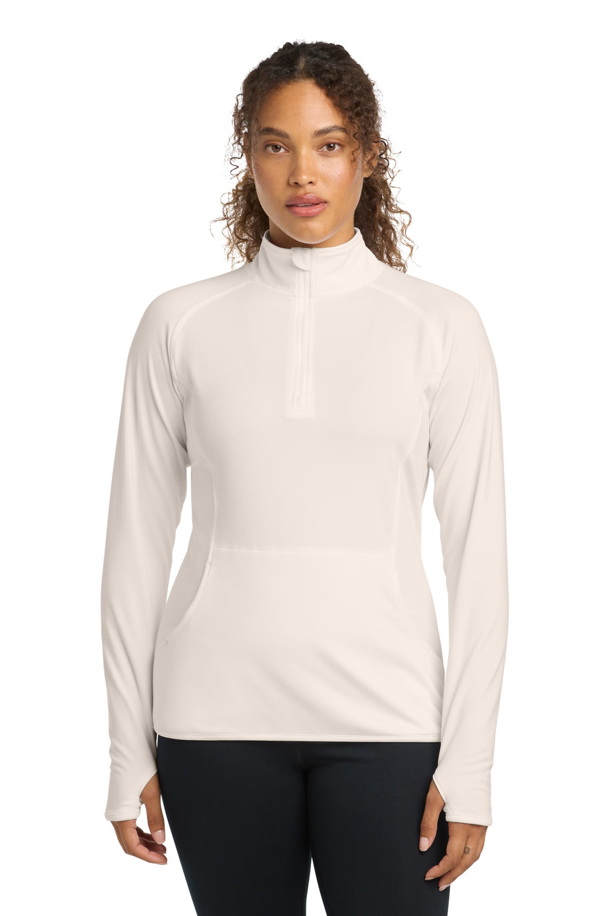 Sport-Tek ® Women's Sport-Wick ® Stretch 1/4-Zip Pullover. LST850