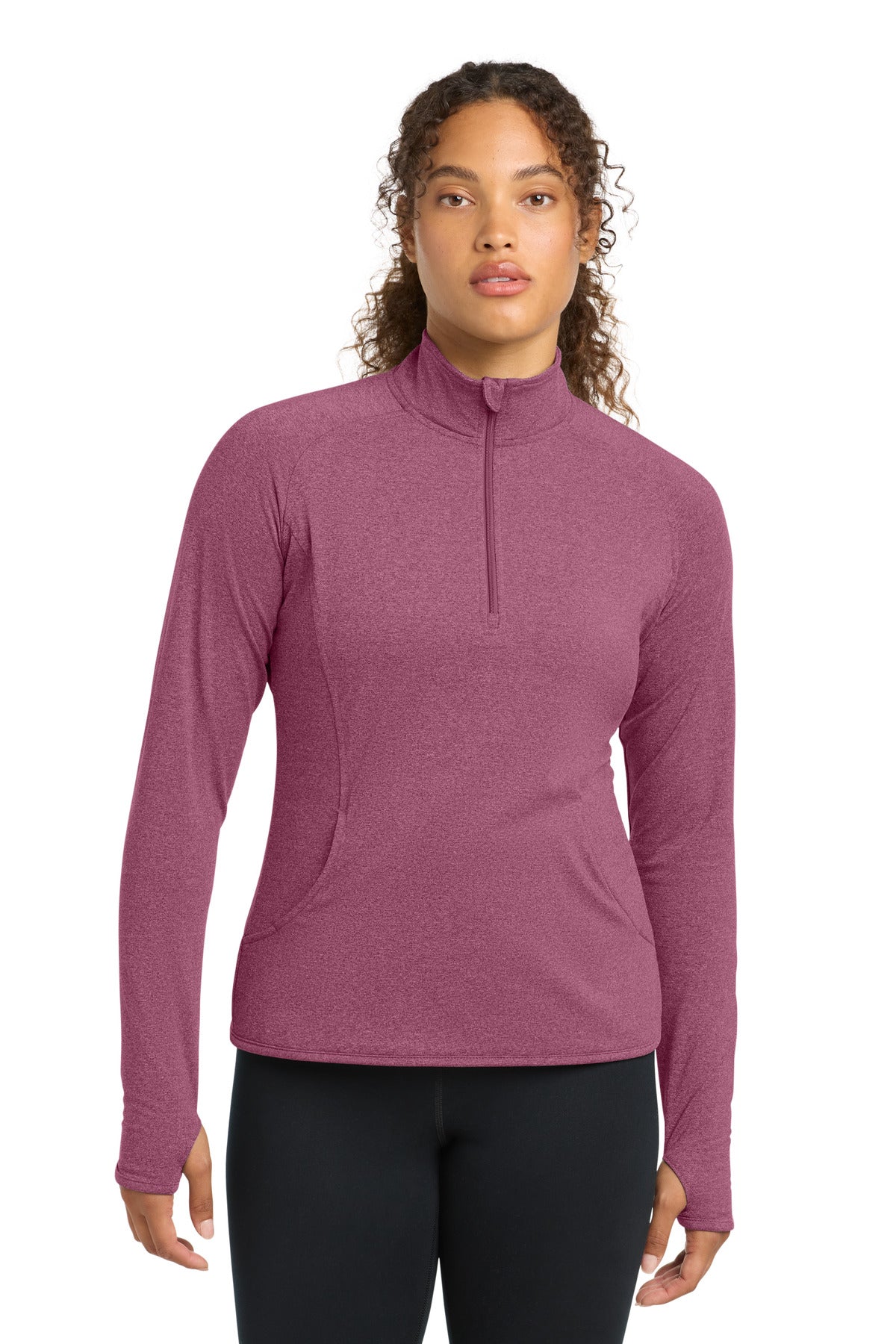 Sport-Tek ® Women's Sport-Wick ® Stretch 1/4-Zip Pullover. LST850