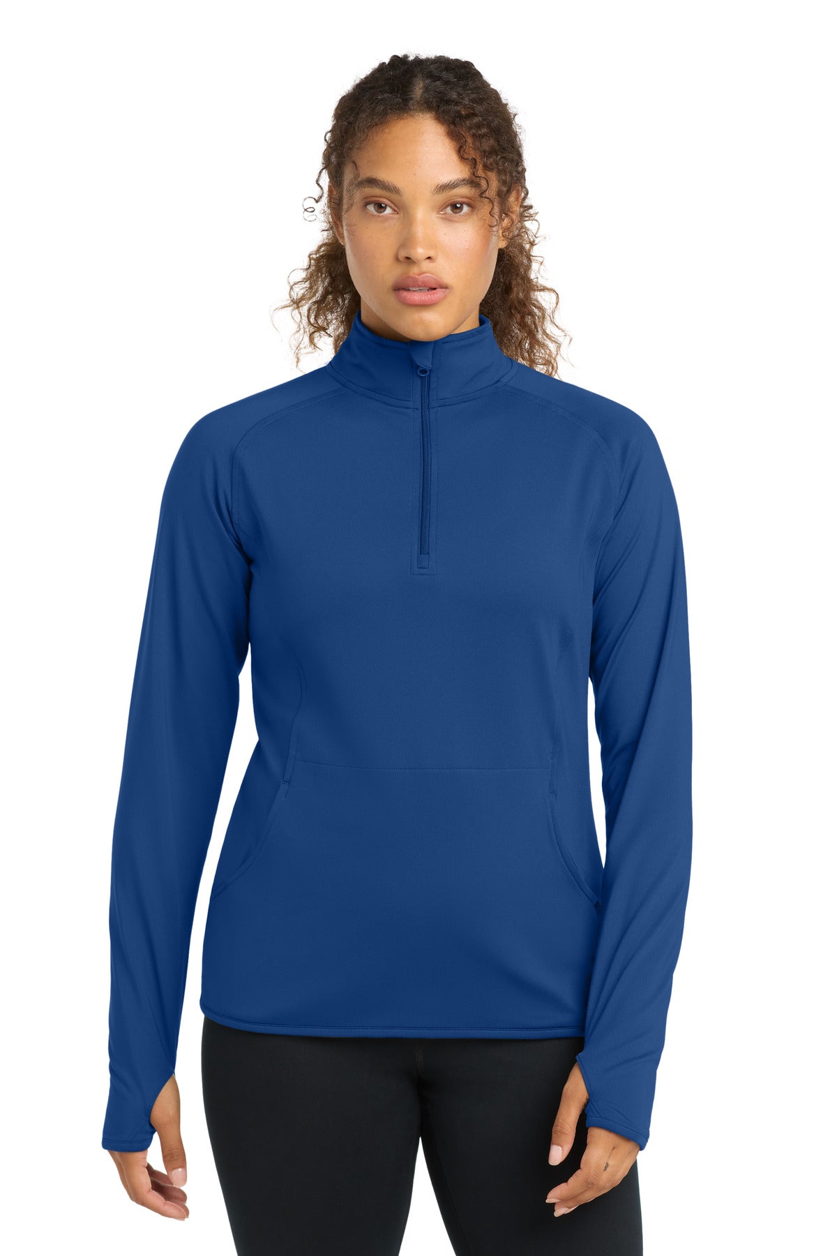 Sport-Tek ® Women's Sport-Wick ® Stretch 1/4-Zip Pullover. LST850