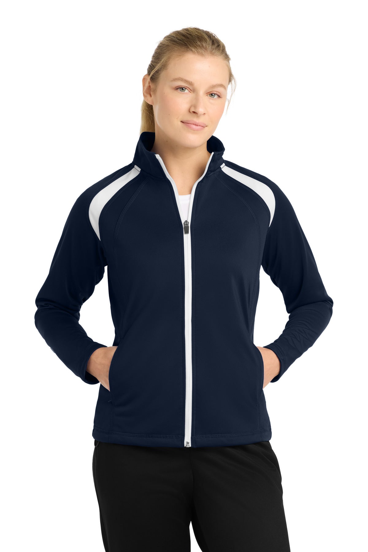 Sport-Tek ® Women's Tricot Track Jacket. LST90