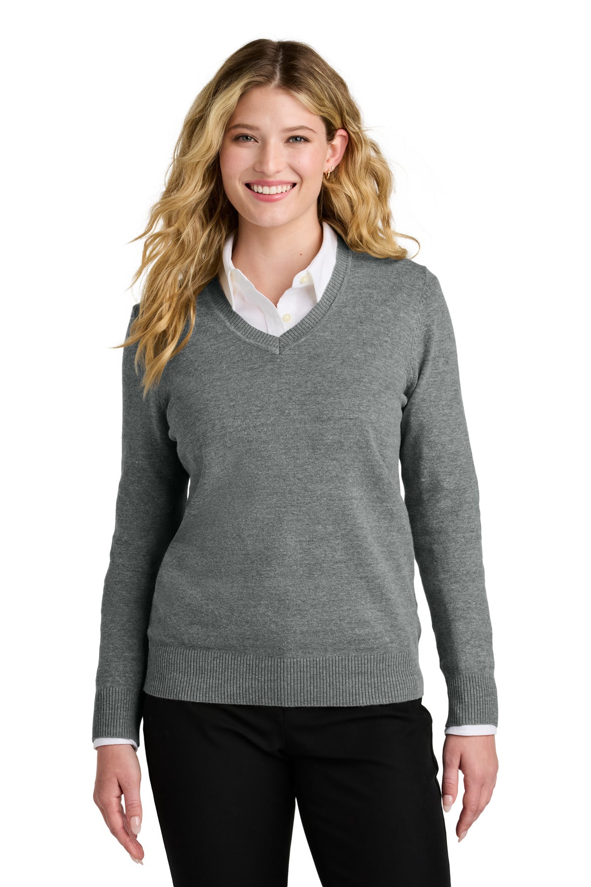 Port Authority ® Women's Easy Care V-Neck Sweater LSW2850