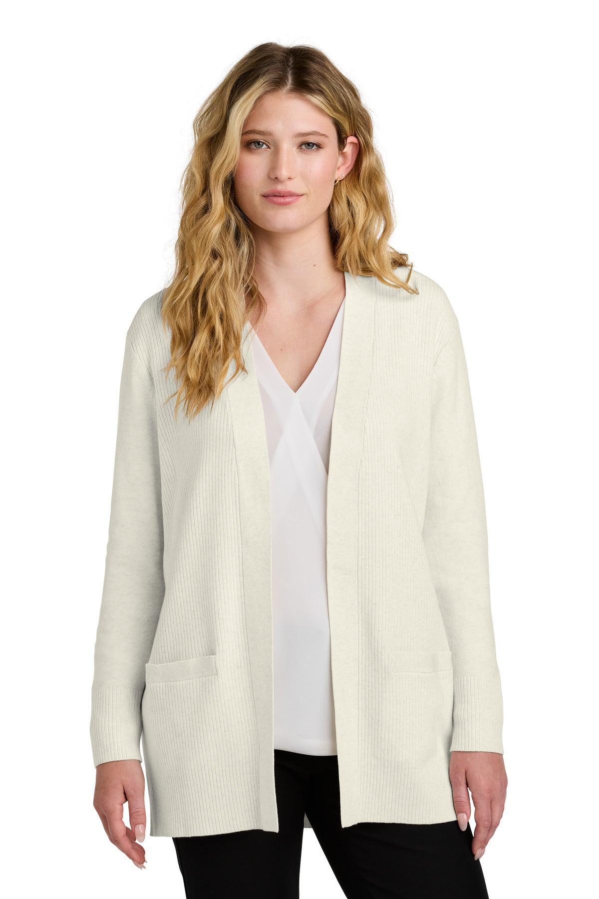 Port Authority ® Women's Easy Care Open-Front Cardigan Sweater LSW2890