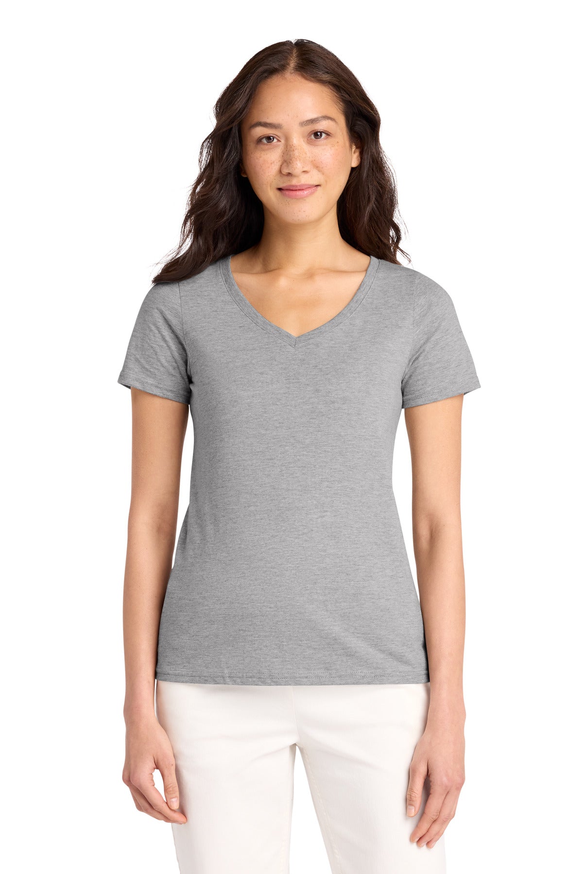 Volunteer Knitwear ™ Women's Daily V-Neck Tee LVL45V