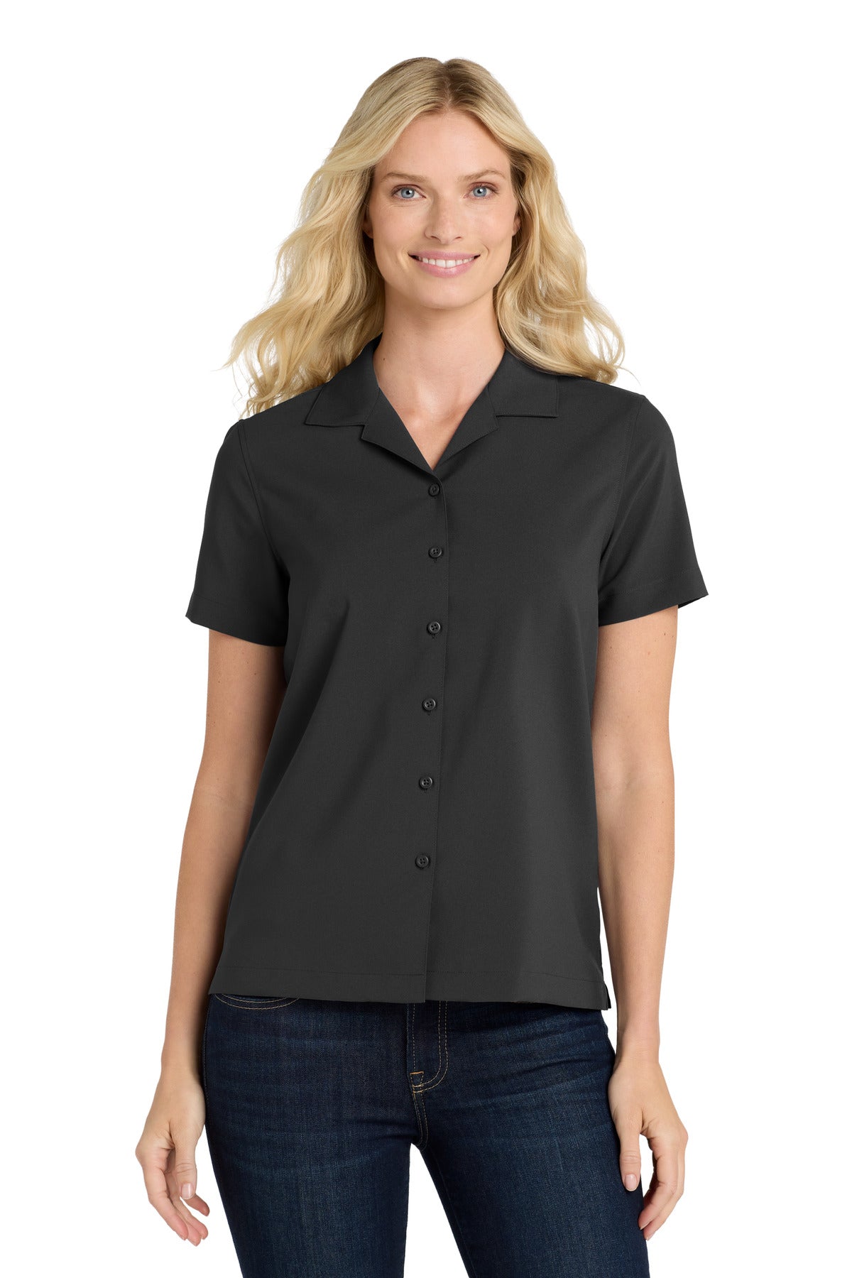 Port Authority ® Women's Short Sleeve Performance Staff Shirt LW400