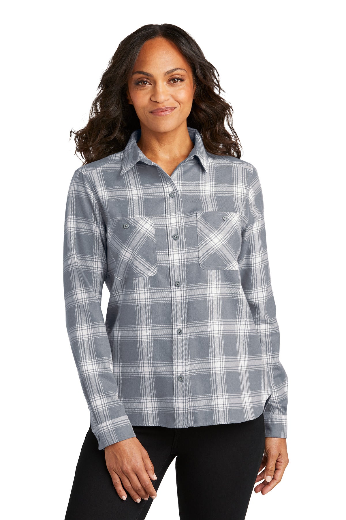 Port Authority ® Women's Plaid Flannel Shirt LW669