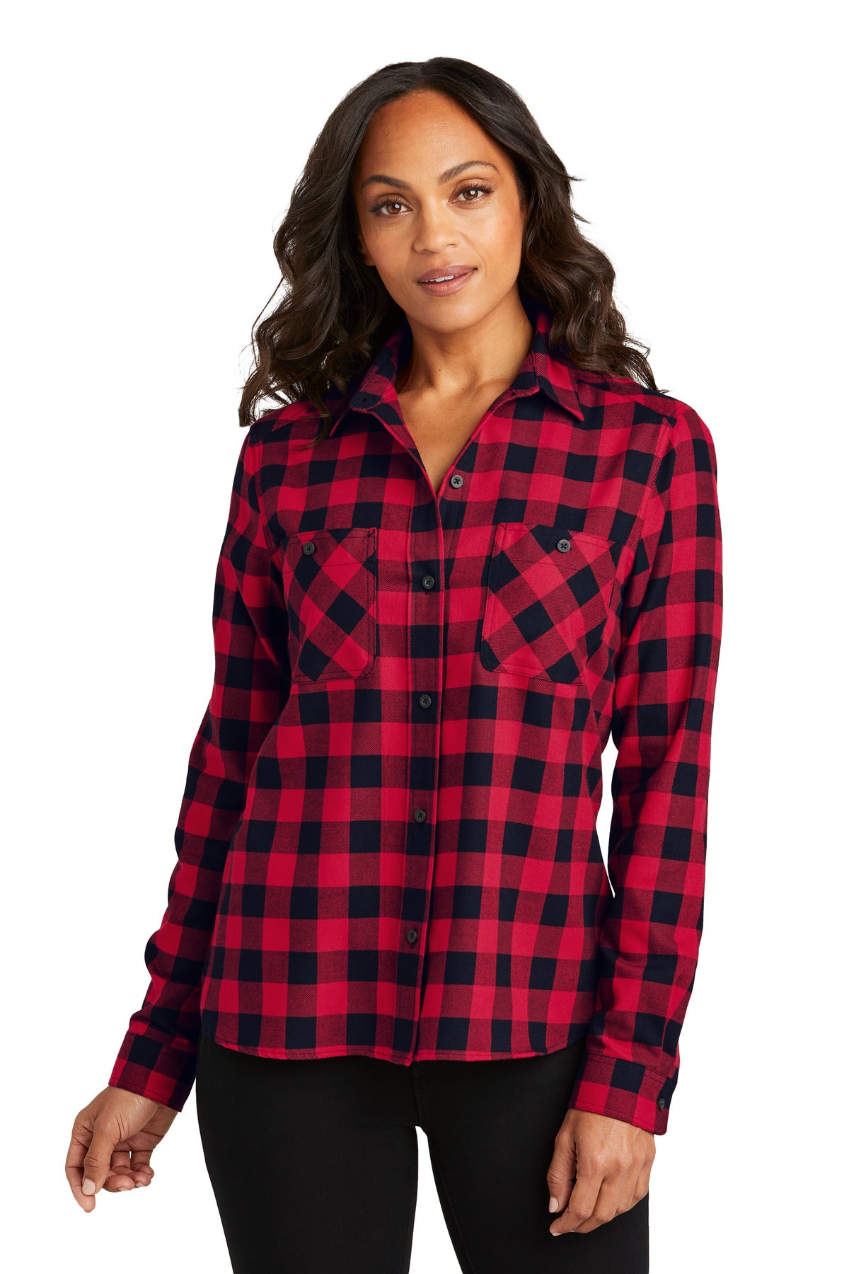 Port Authority ® Women's Plaid Flannel Shirt LW669