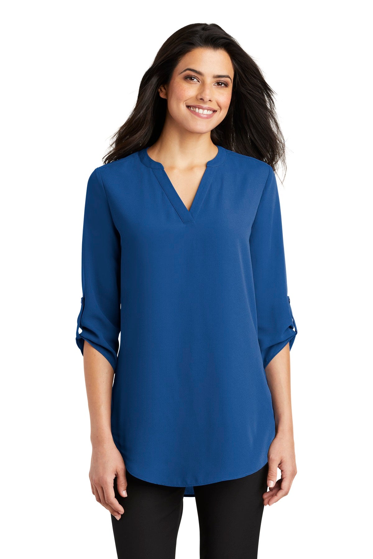 Port Authority ® Women's 3/4-Sleeve Tunic Blouse. LW701
