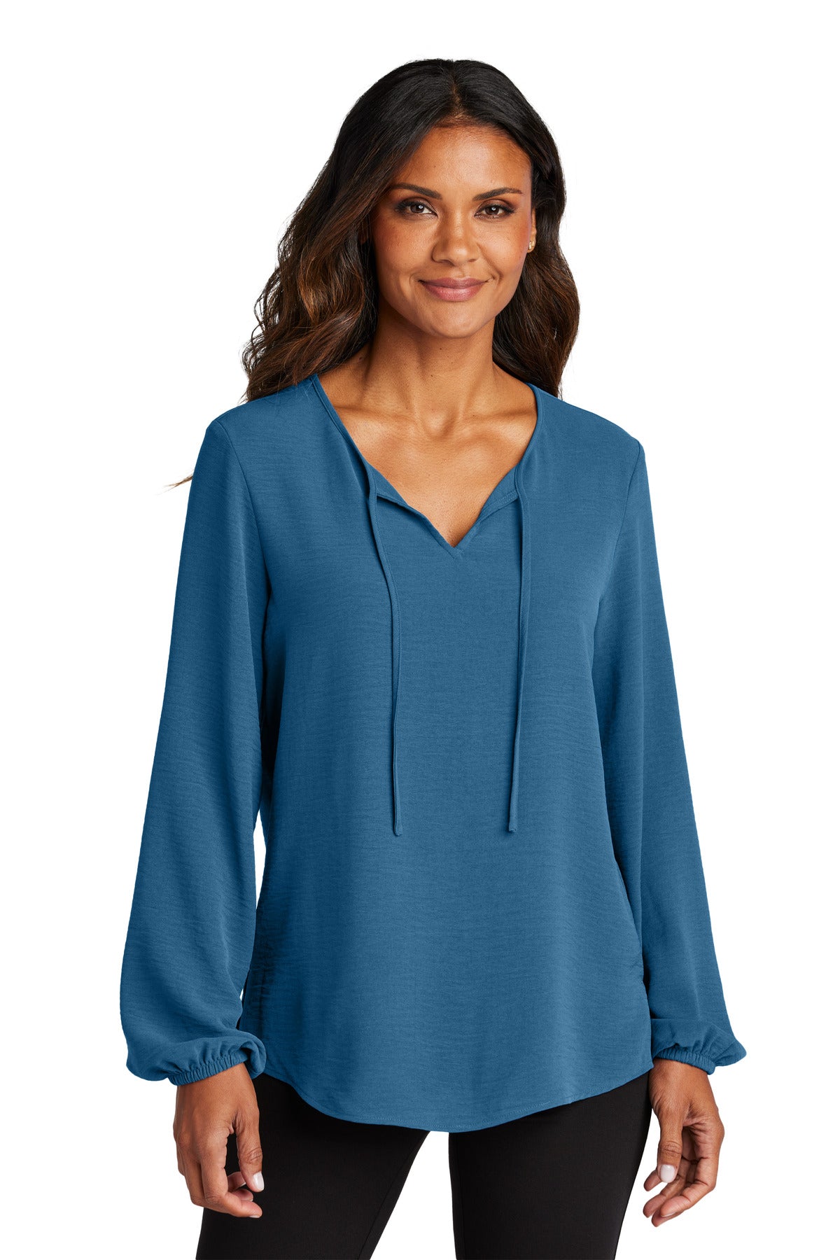 Port Authority ® Women's Textured Crepe Blouse LW714