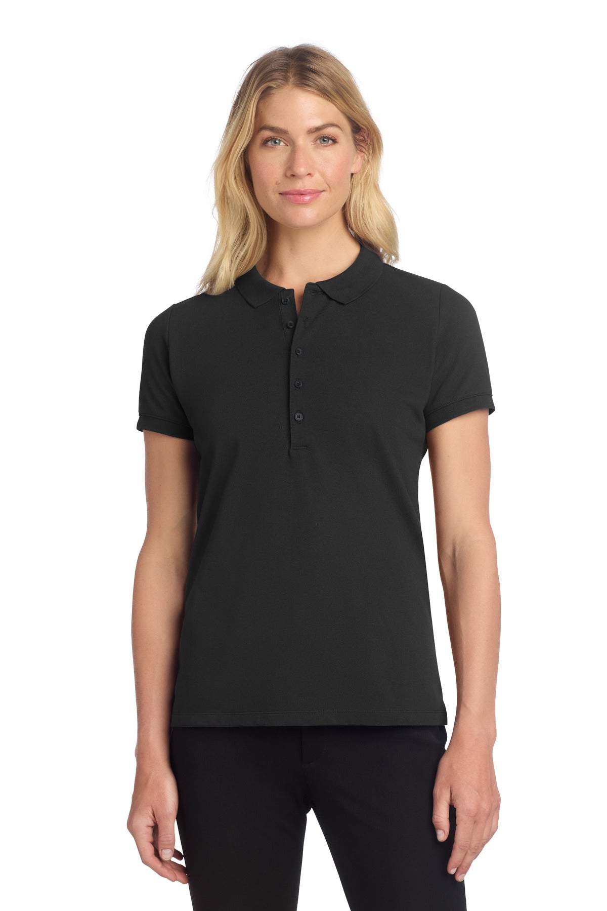 Mercer+Mettle ® Women's Stretch Heavyweight Pique Polo MM1001