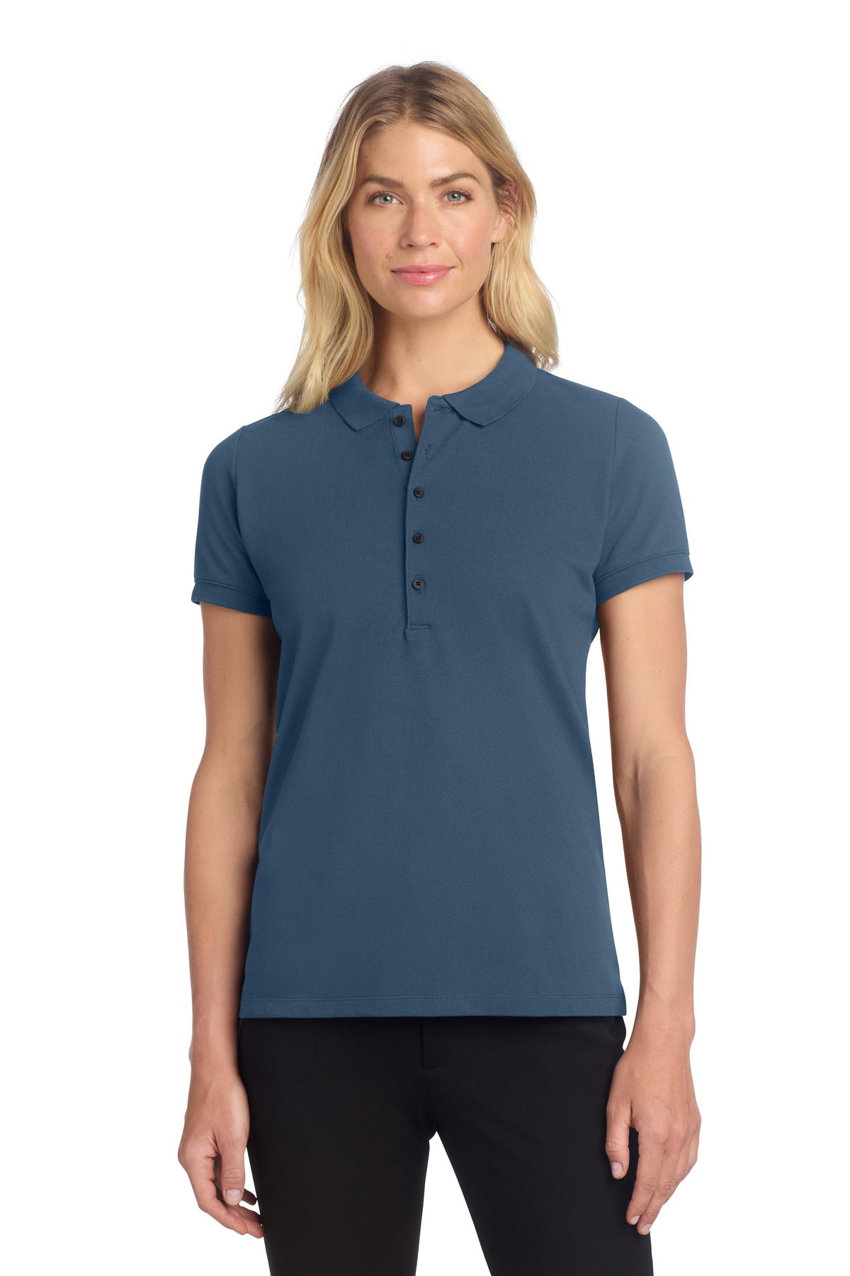 Mercer+Mettle ® Women's Stretch Heavyweight Pique Polo MM1001