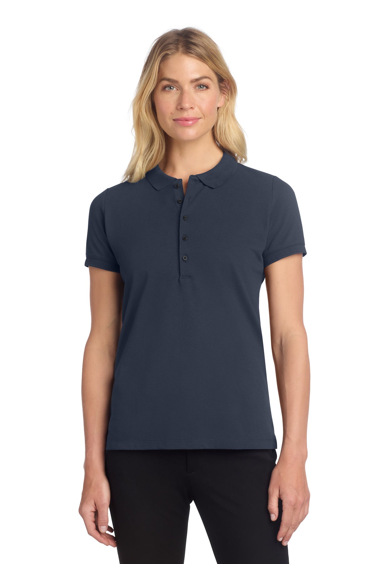 Mercer+Mettle ® Women's Stretch Heavyweight Pique Polo MM1001